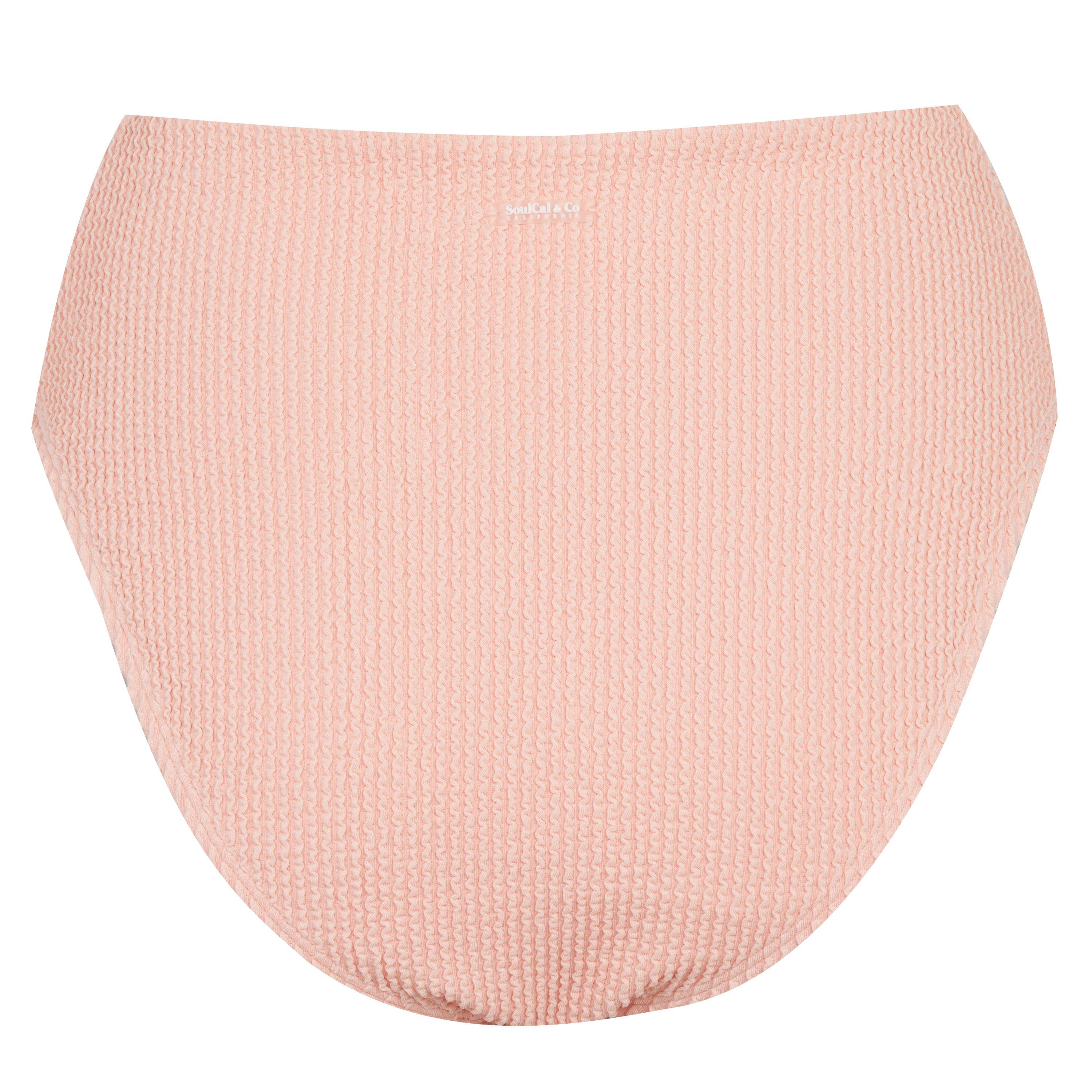 Coral - SoulCal - Crinkle Bikini Bottoms - 5