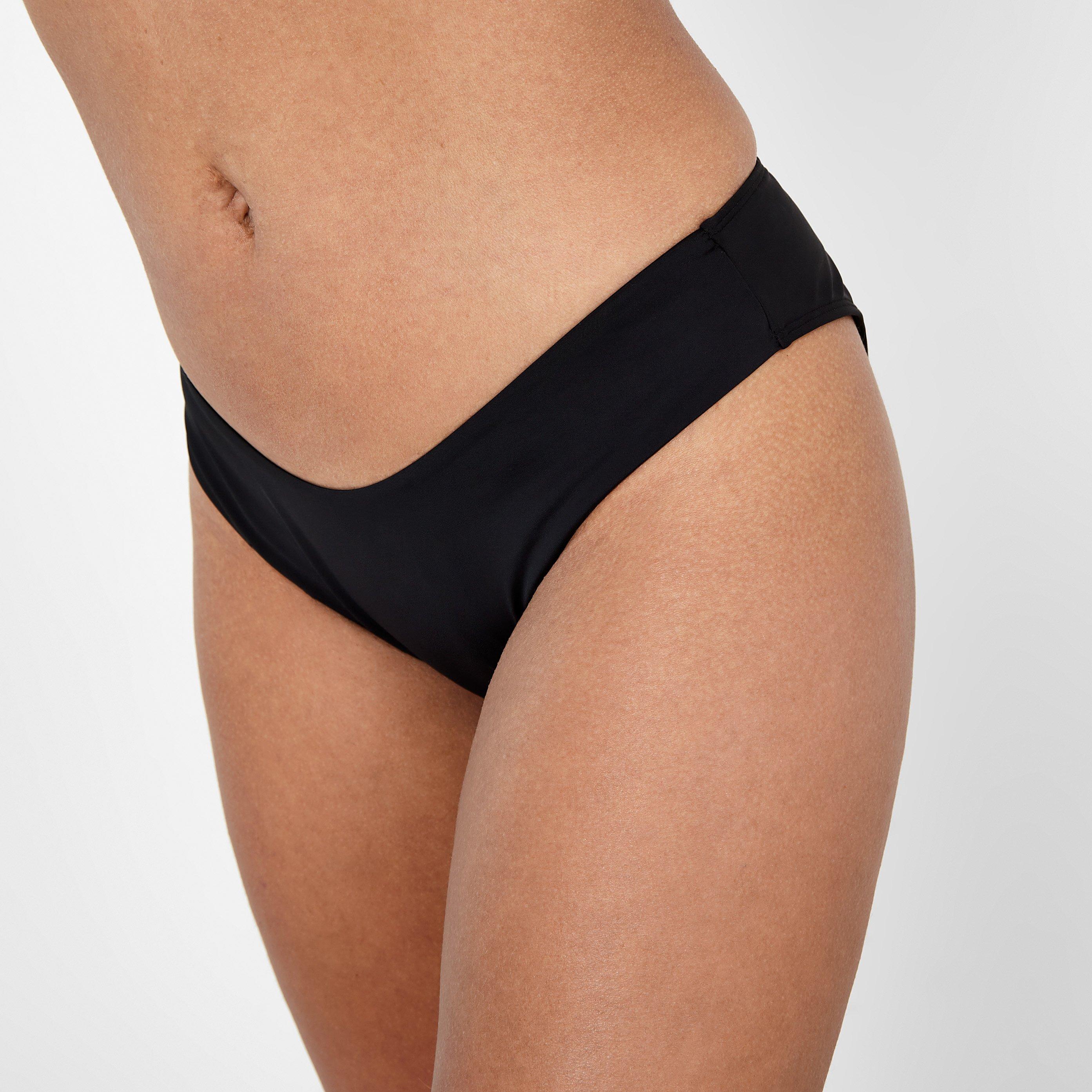 Black - Firetrap - High Leg Bikini Bottoms Womens - 4