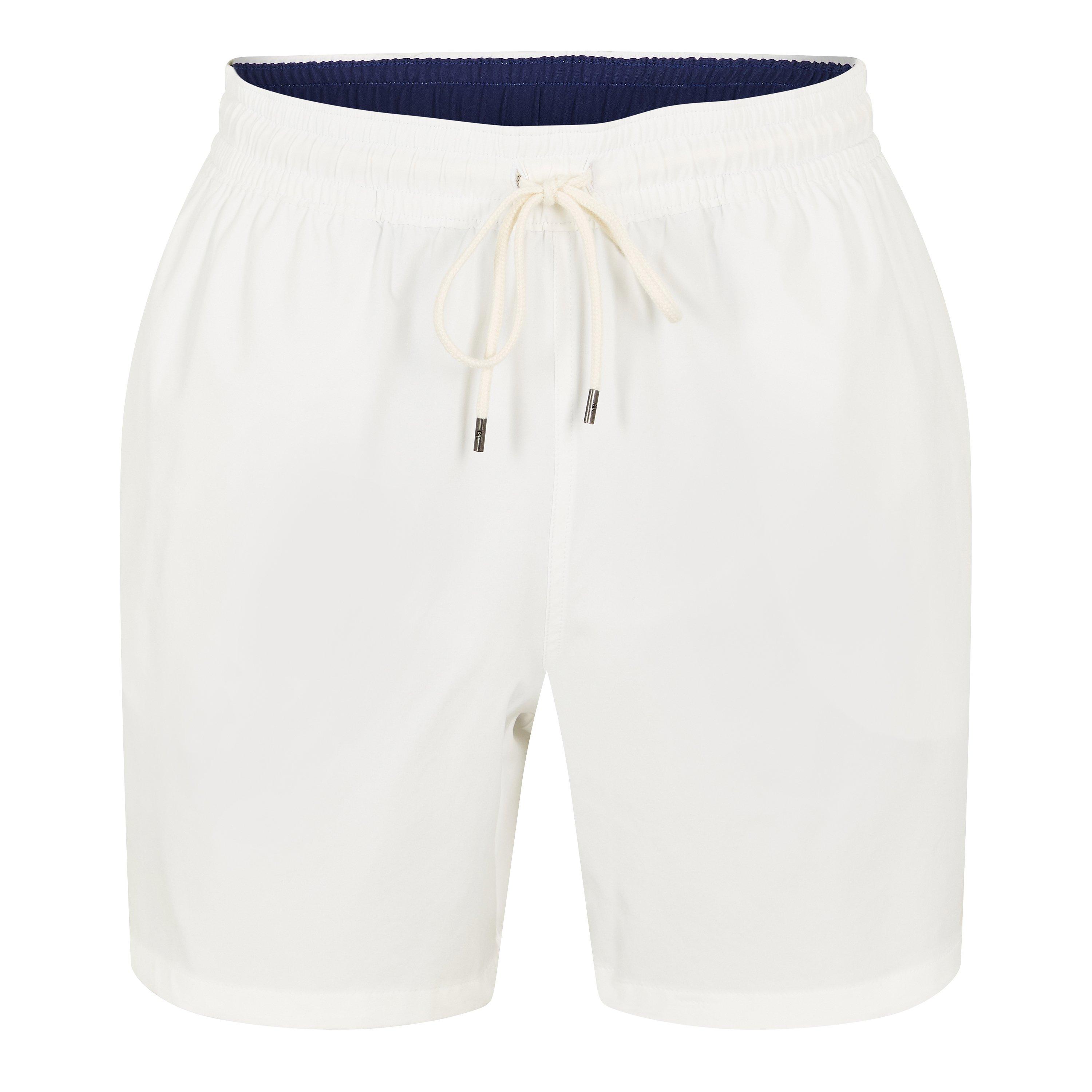 Polo Ralph Lauren Men's White Traveller Swim Shorts - L