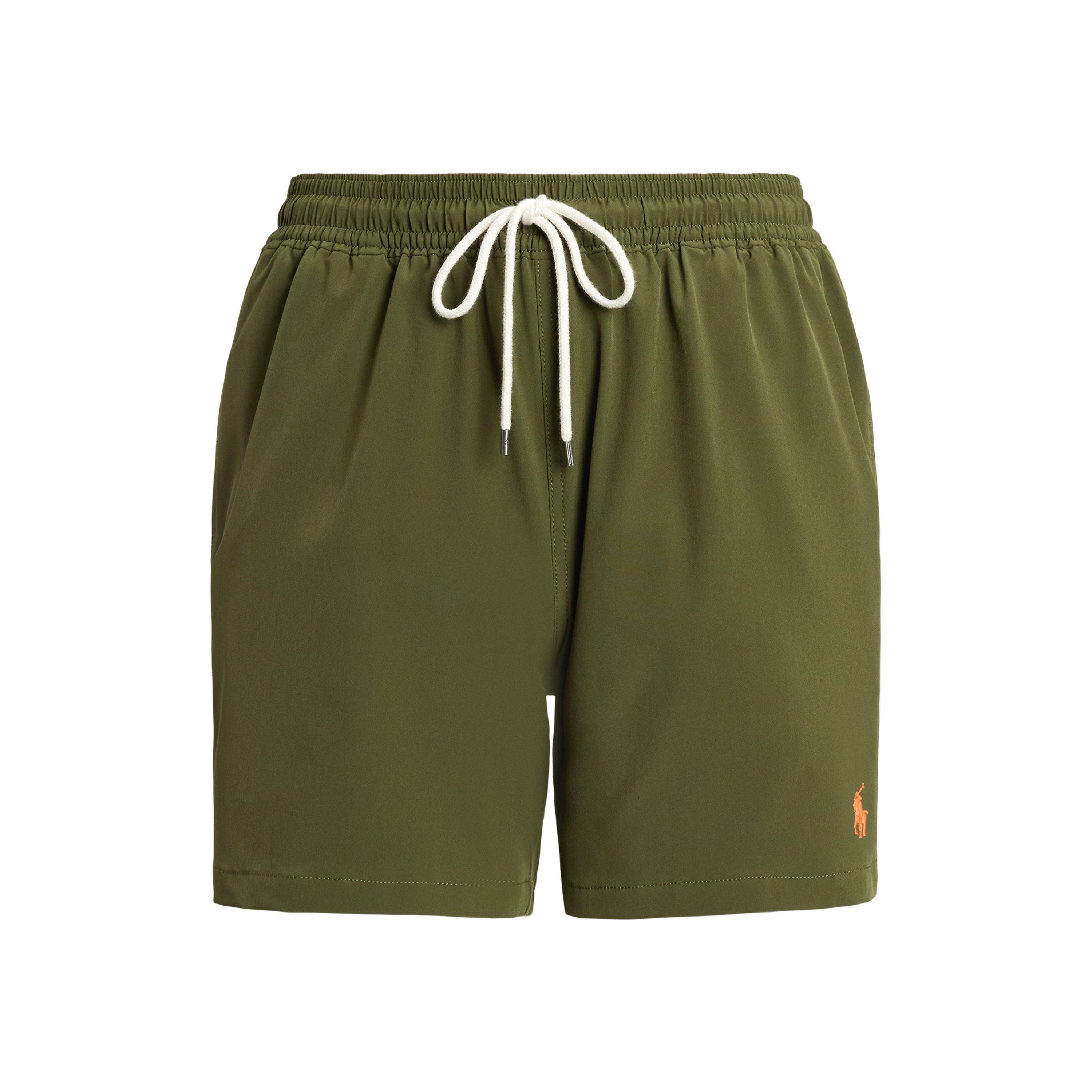 Polo Ralph Lauren Men's New Olive Traveller Swim Shorts - XL