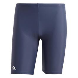 adidas Primeblue 3 Stripes Swim Jammer Mens