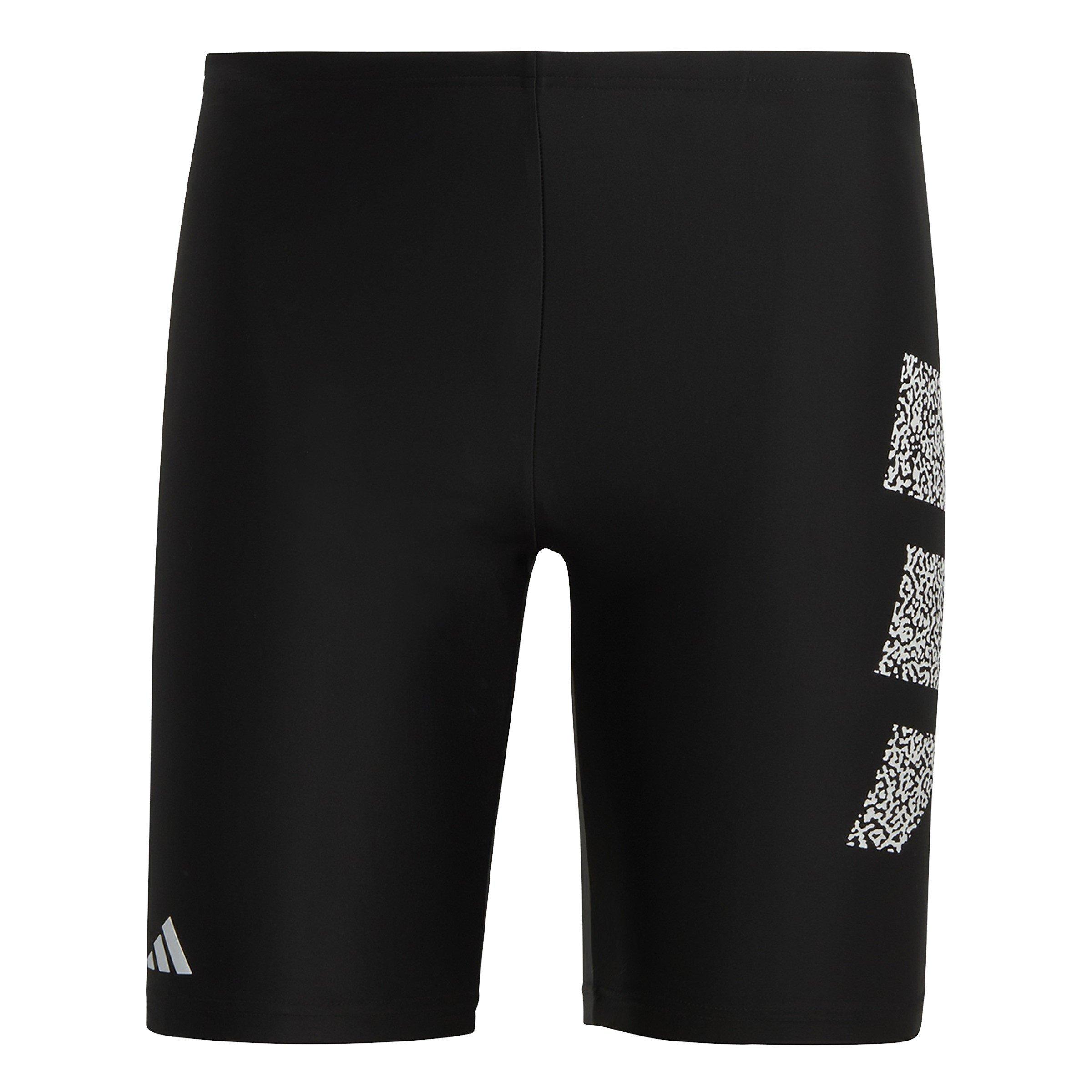 Black/White - adidas - Branded Swim Jammers Mens - 1