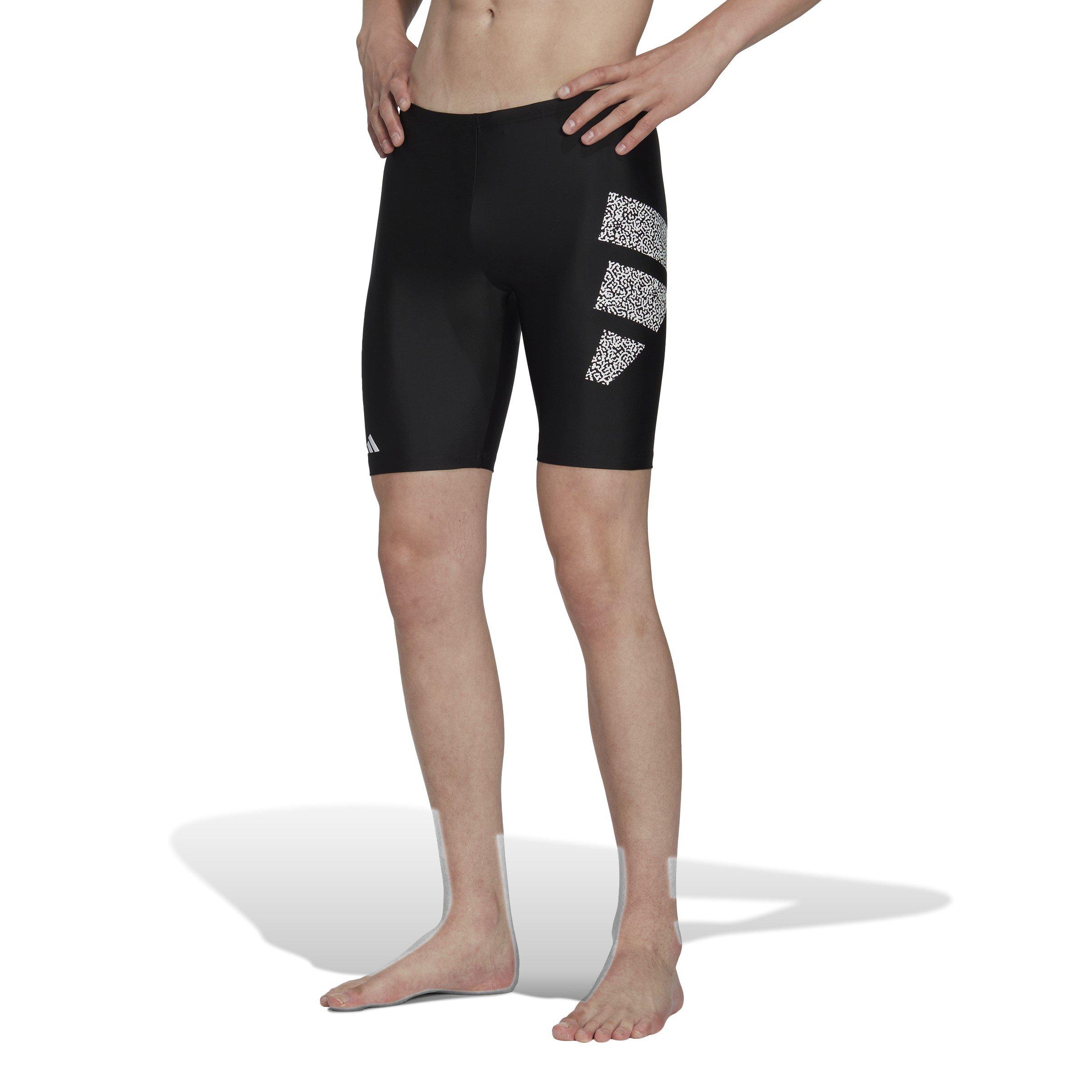 Zwart/Wit - adidas - Branded Swim Jammers Mens - 2