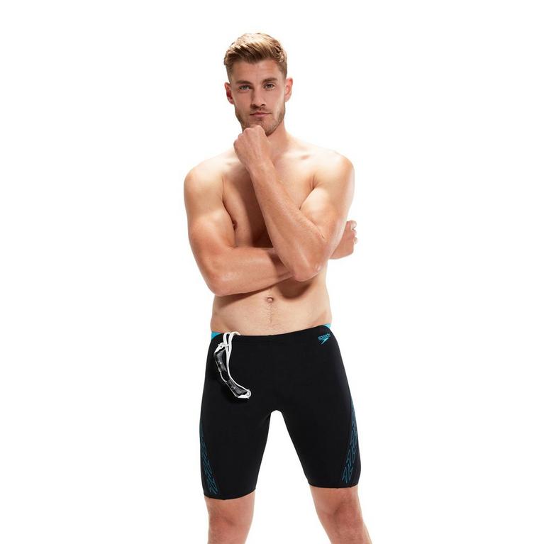 Black/Bolt - Speedo - tory sport high rise leggings - 1