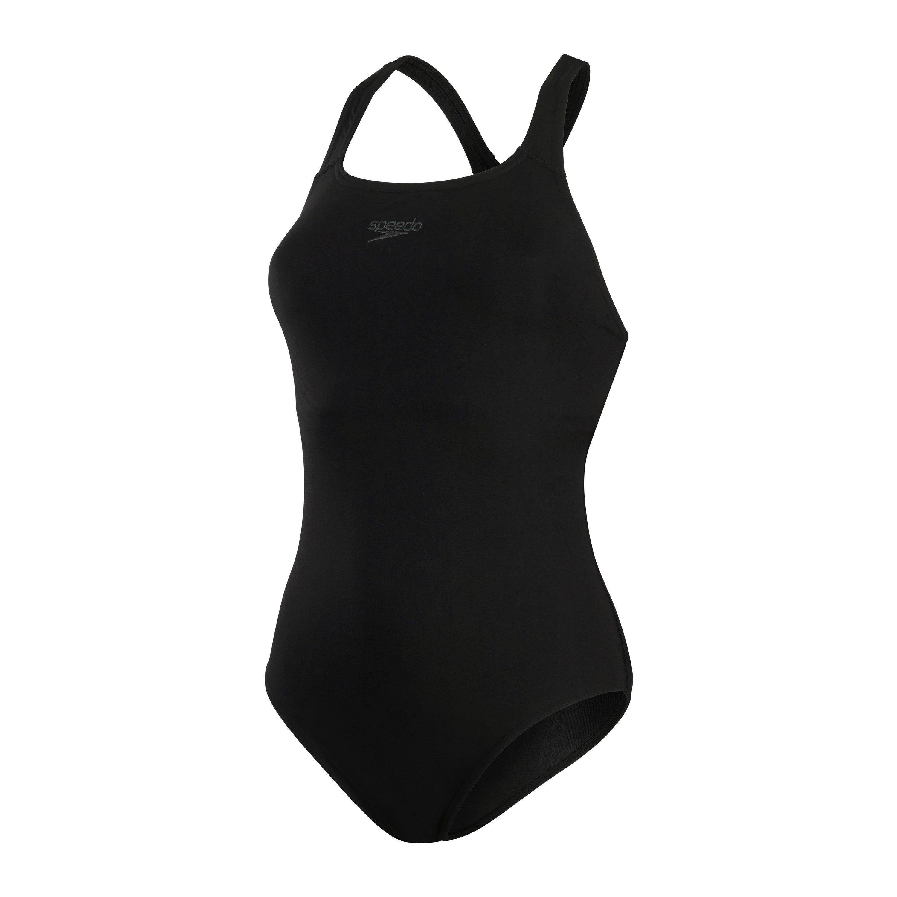 Negro - Speedo - Womens Endurance+ Kickback - 6