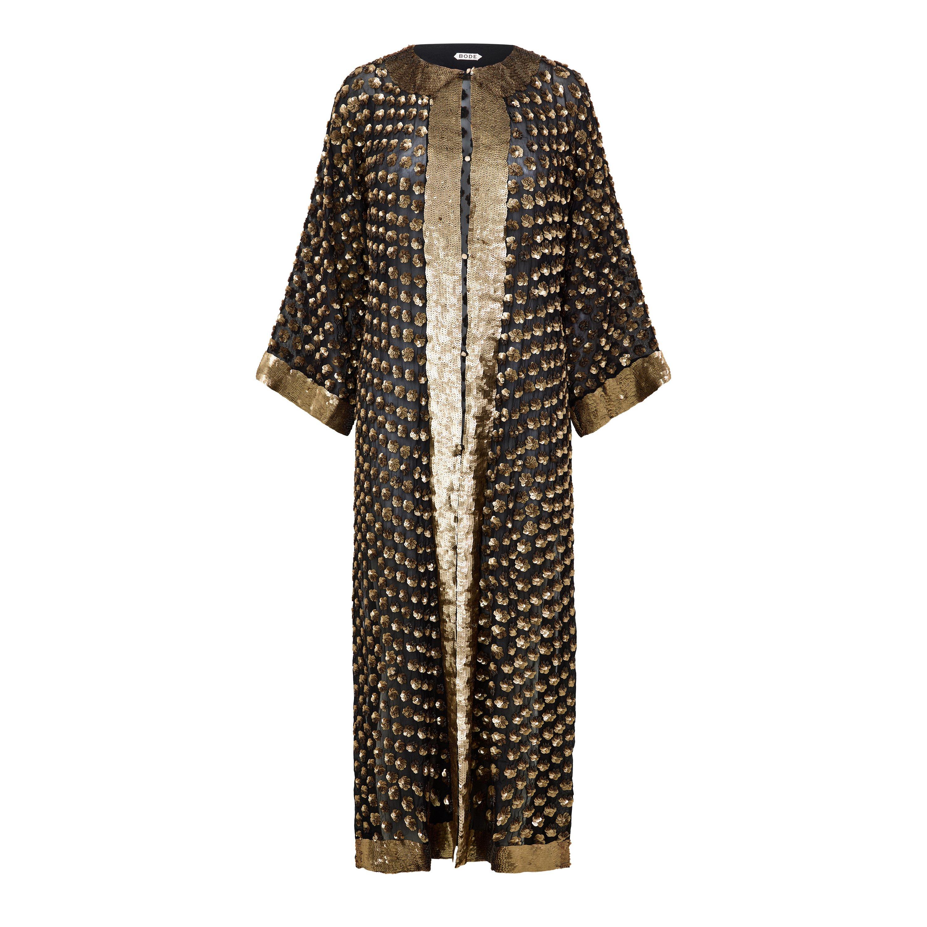 GOLD AND OTHER - Bode - PYRITE SEQUIN KAFTAN - 1