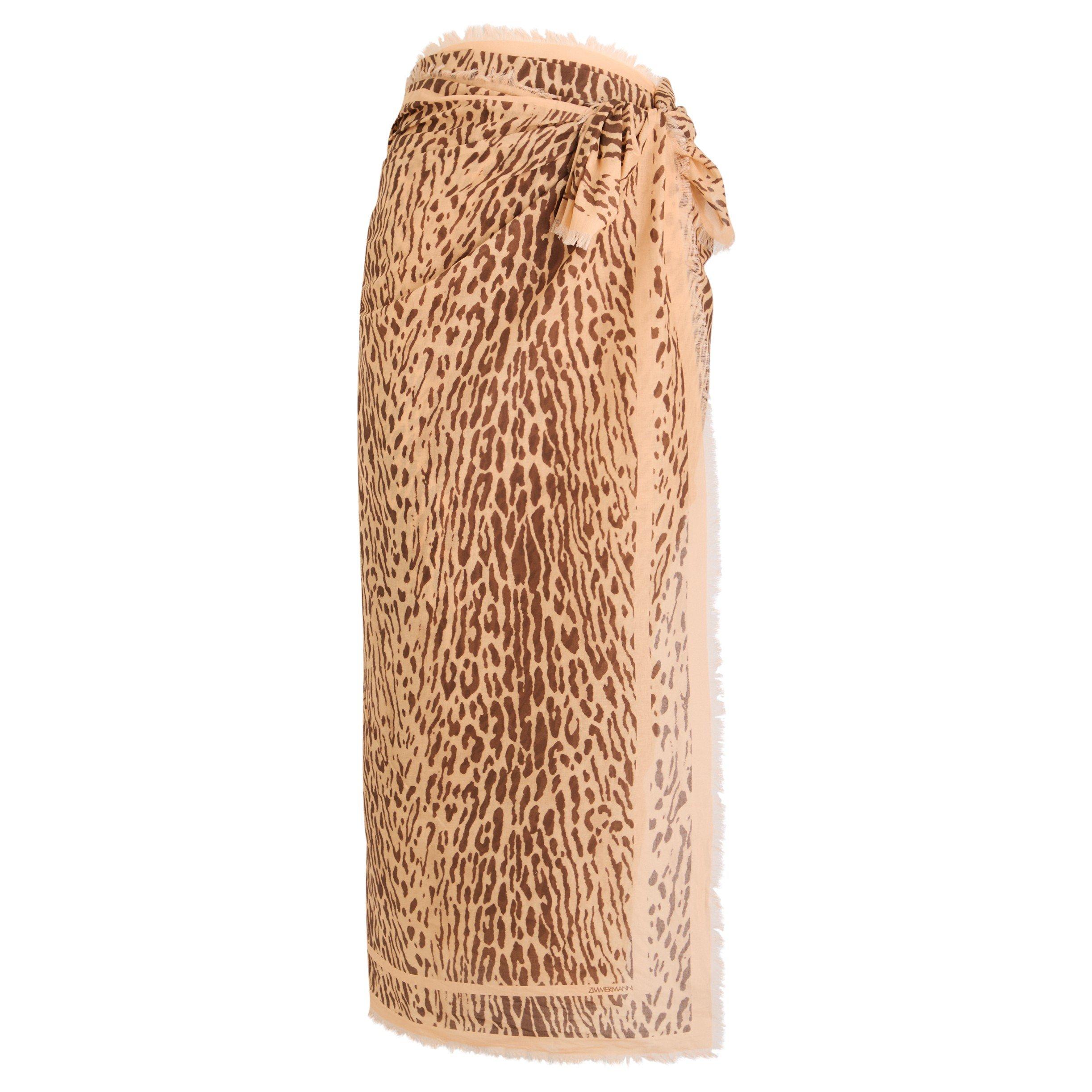 MULTI ANIMAL - Zimmermann - PRINTED COTTON PAREO