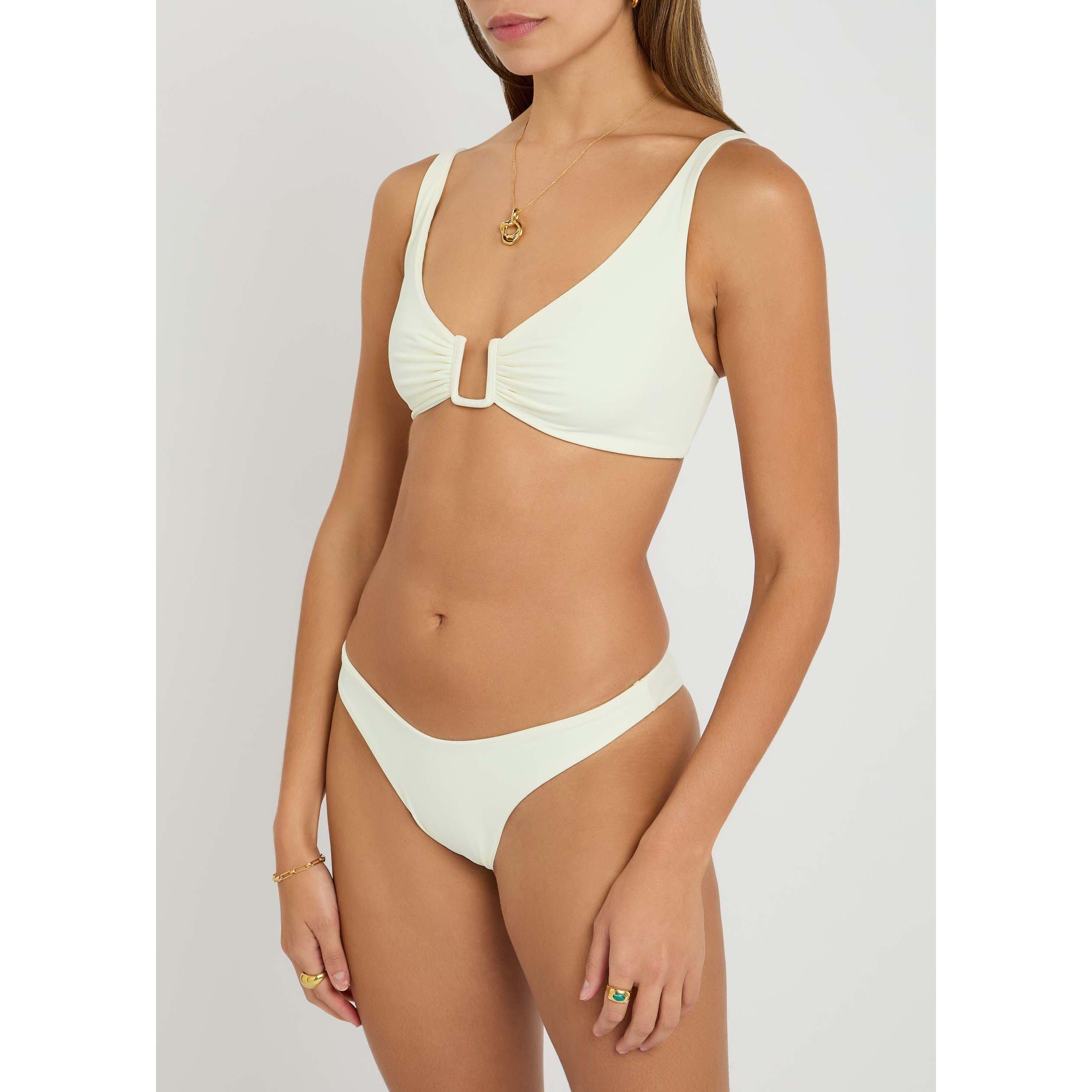 IVORY - Away That Day - Women's Palma Scoop-Neck Bikini Top - 2