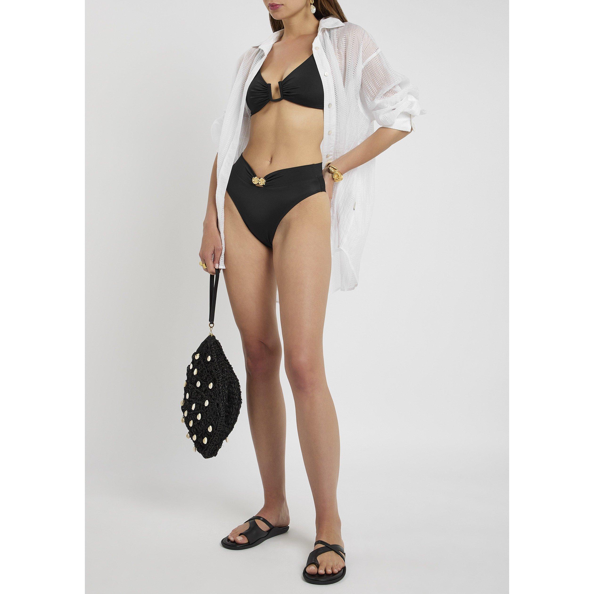 BLACK AND OTHER - Away That Day - Women's Isola Bella High-Waist Bikini Brief - 5