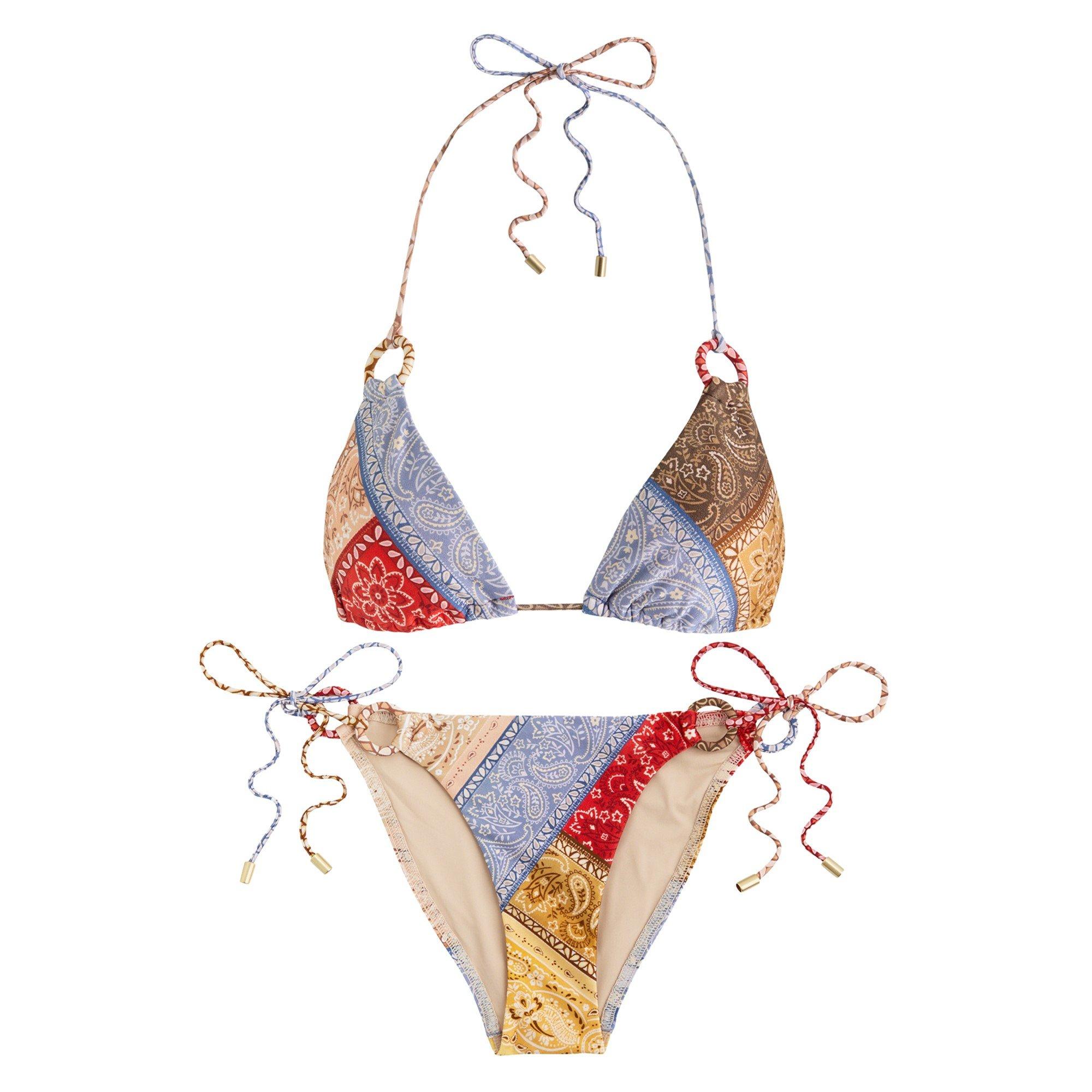 MULTICOLOURED 1 - Zimmermann - LUCKY RING TIE BIKINI