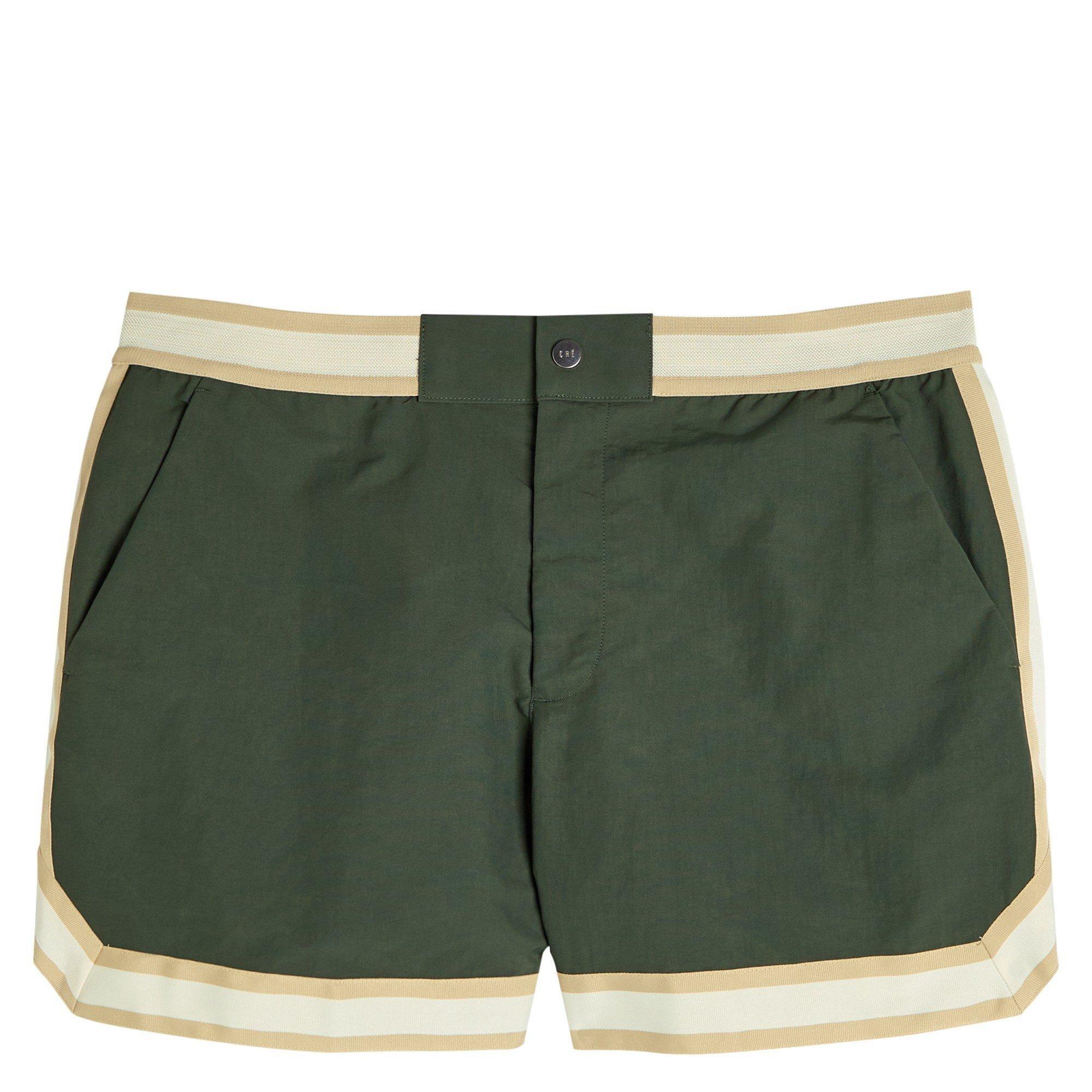 KHAKI - Che - CHE BALLER SWIM SHORT