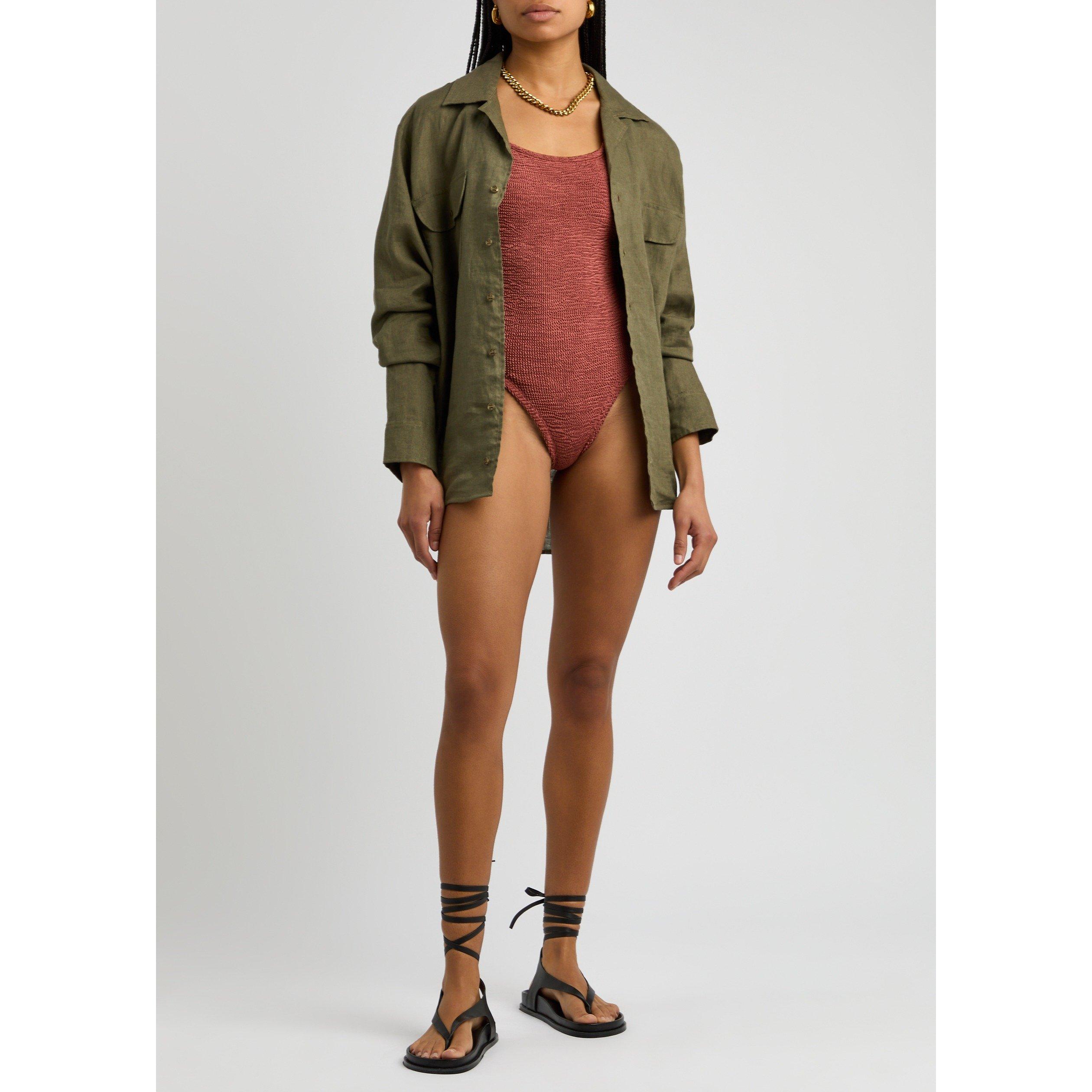 ROSE - Hunza G - SW DOMINO SWIMSUIT09 - 5
