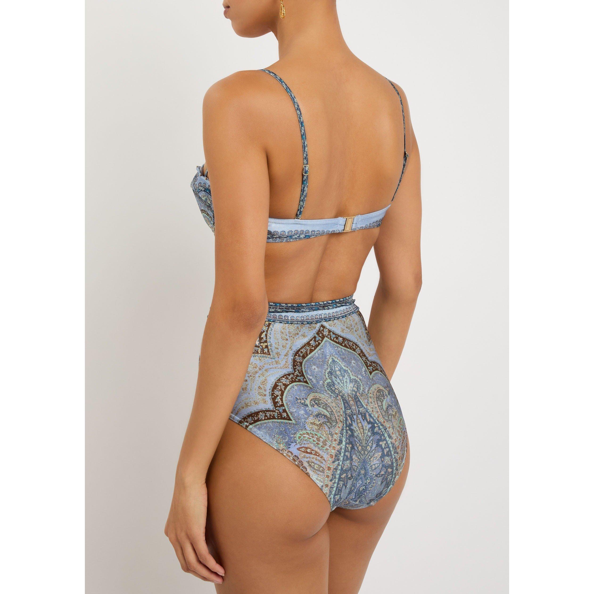 MULTICOLOURED 1 - Zimmermann - WANDERLUST SCALLOP BIKINI TOP - 3