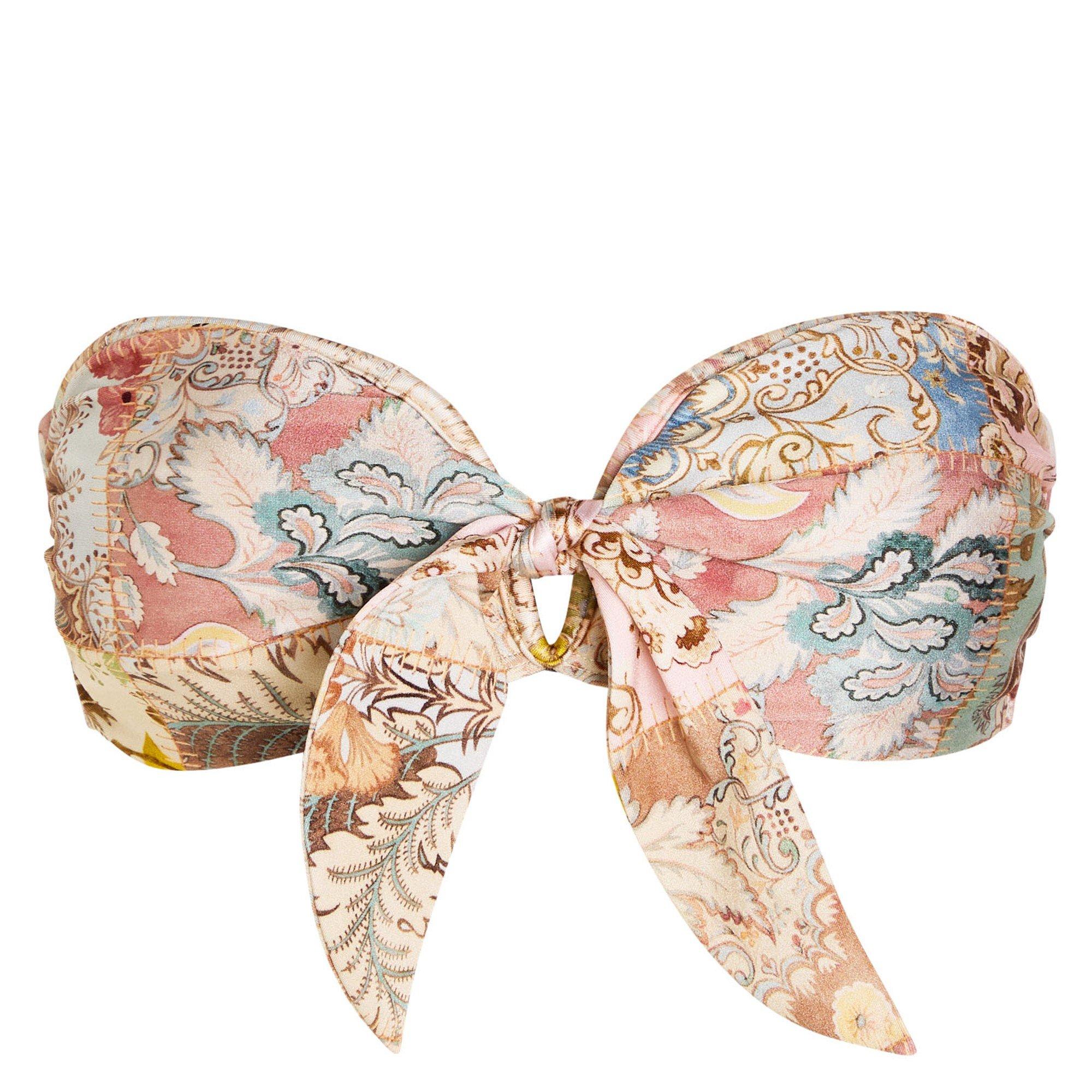 MULTICOLOURED 1 - Zimmermann - DAYLIGHT TIE BIKINI TOP