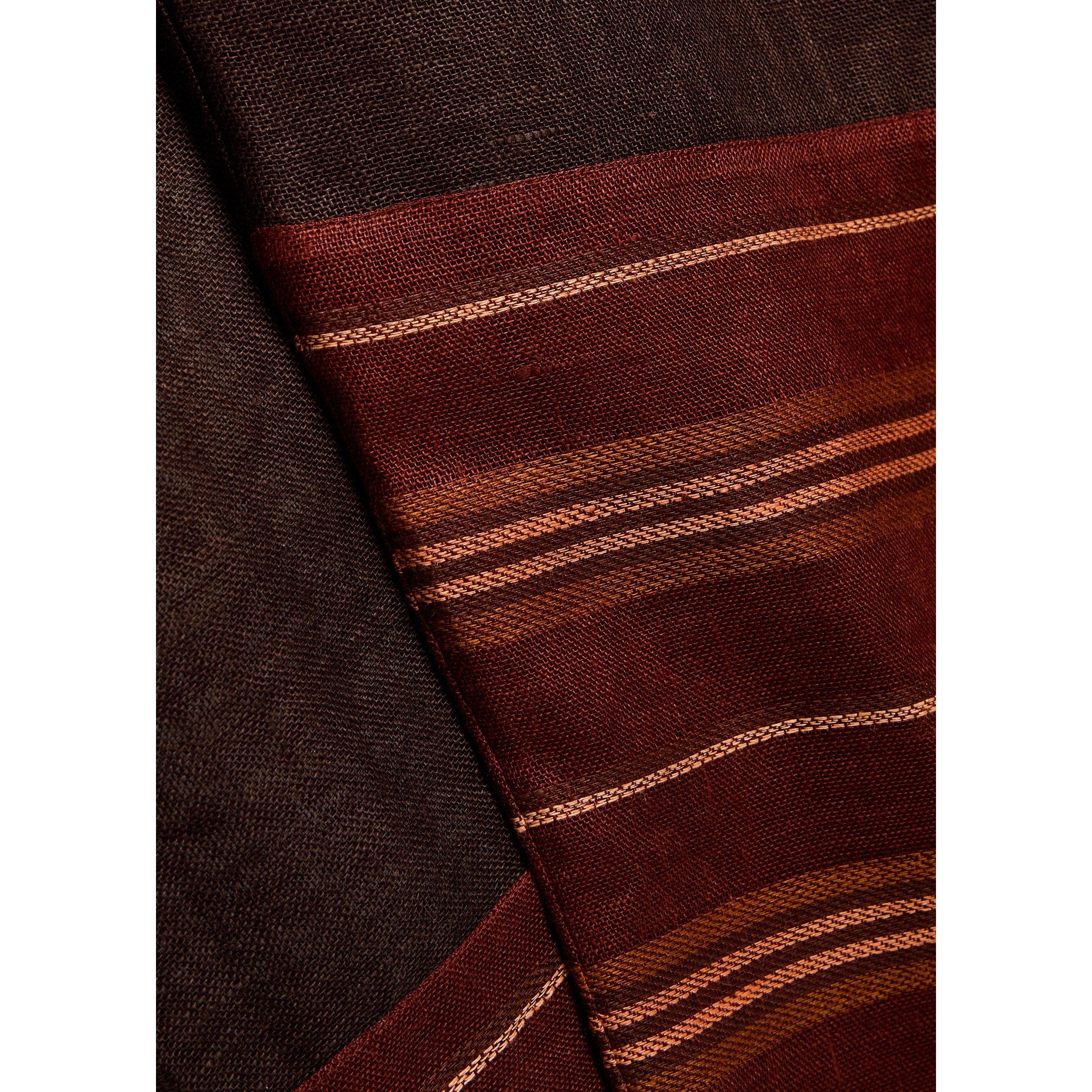 BROWN AND OTHER - Tory Burch - SW DRAWCOARD WAIST BEACH PANT - 4
