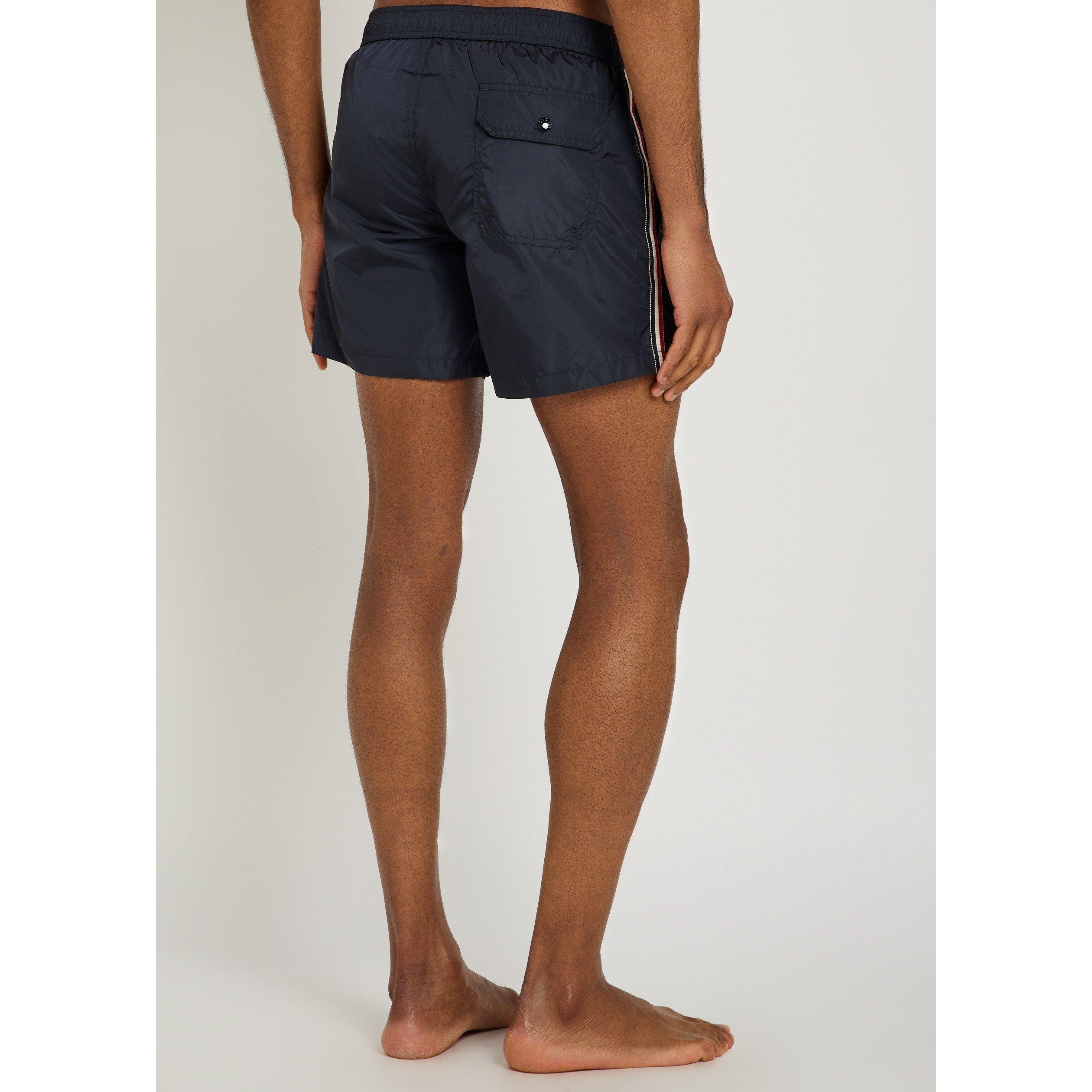 NAVY - Moncler - MON NYLON TEC SWIMSHORTS - 3