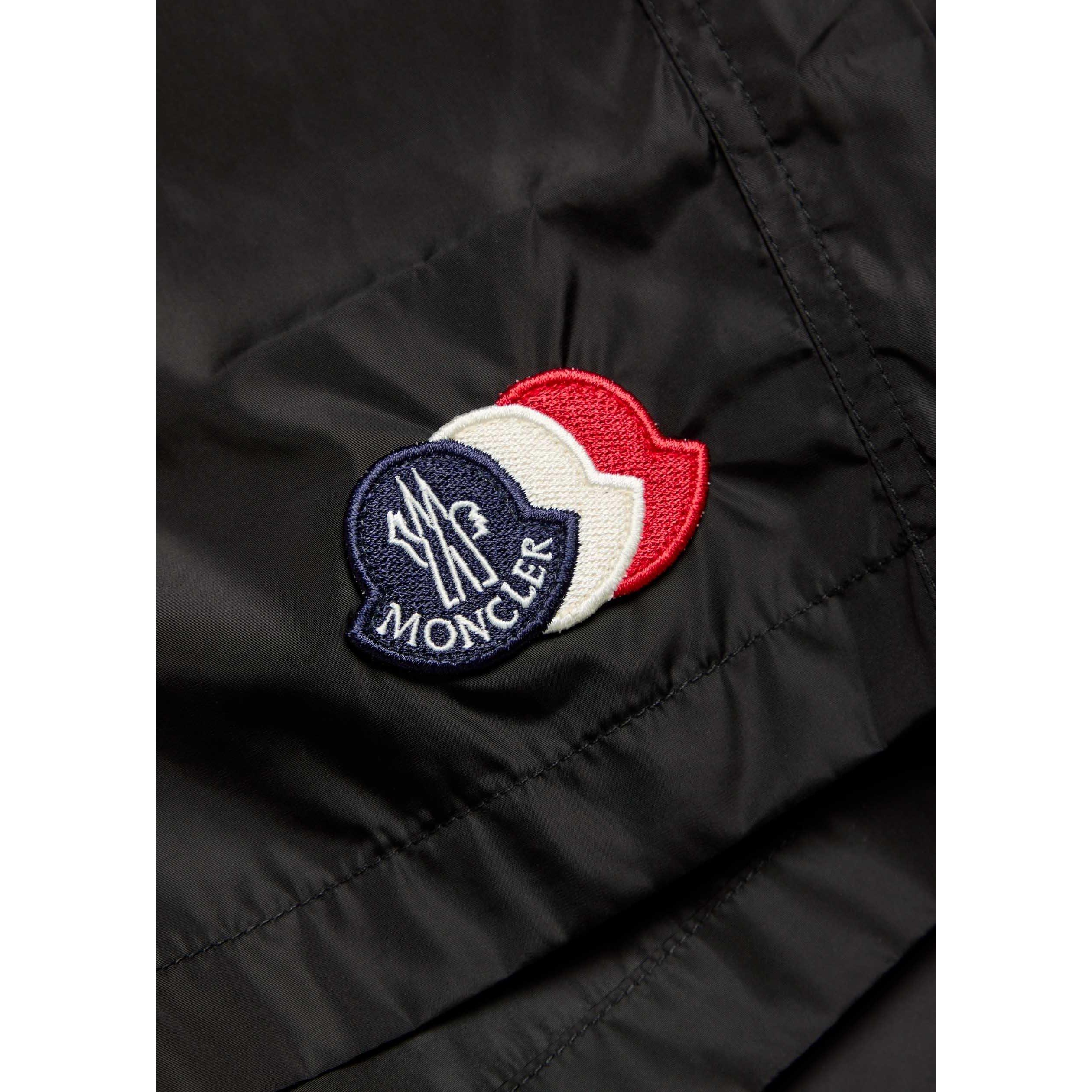 BLACK - Moncler - Men's Tri Logo Swim Shorts - 4