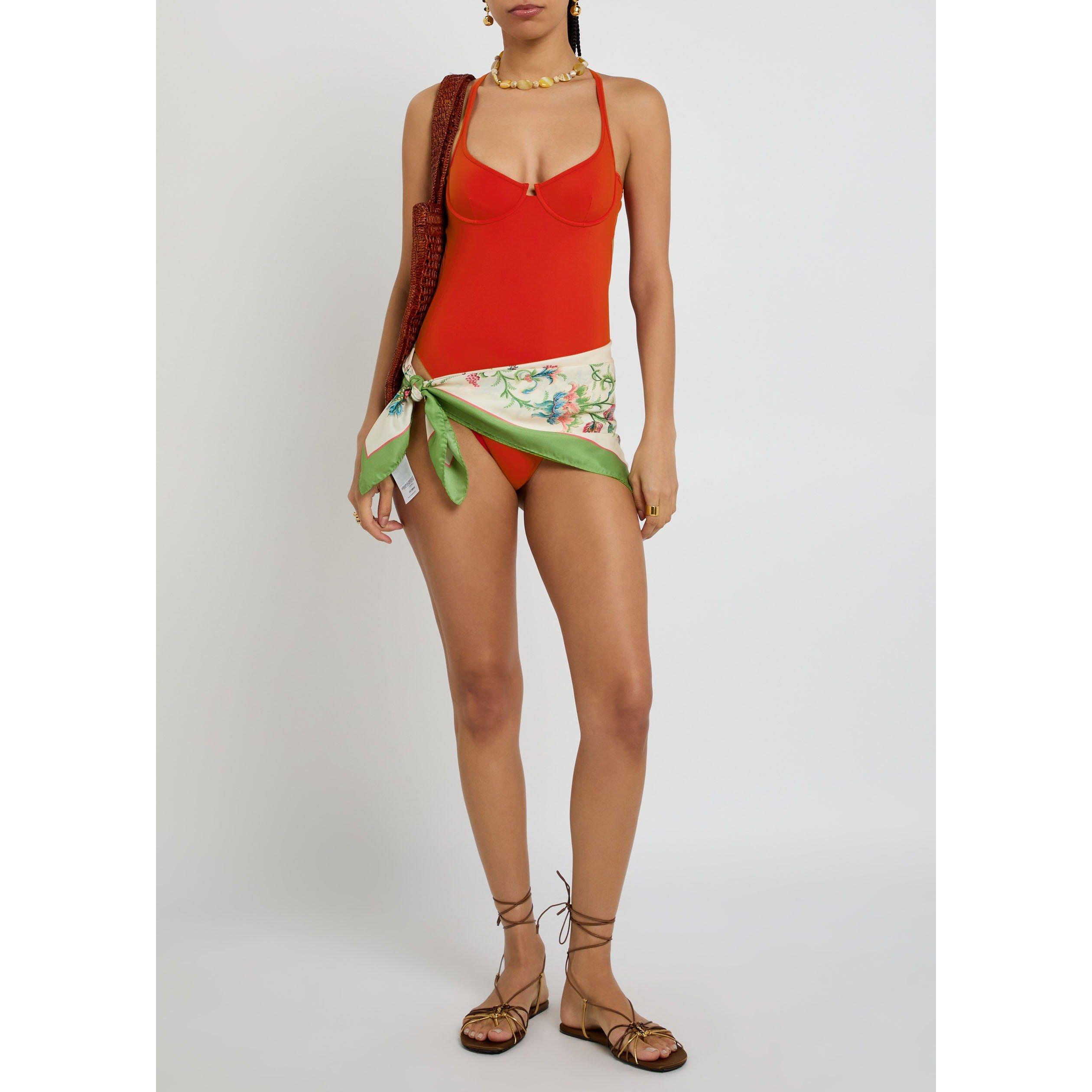 ORANGE - Lido - Women's Ottantatre High Leg Swimsuit - 5