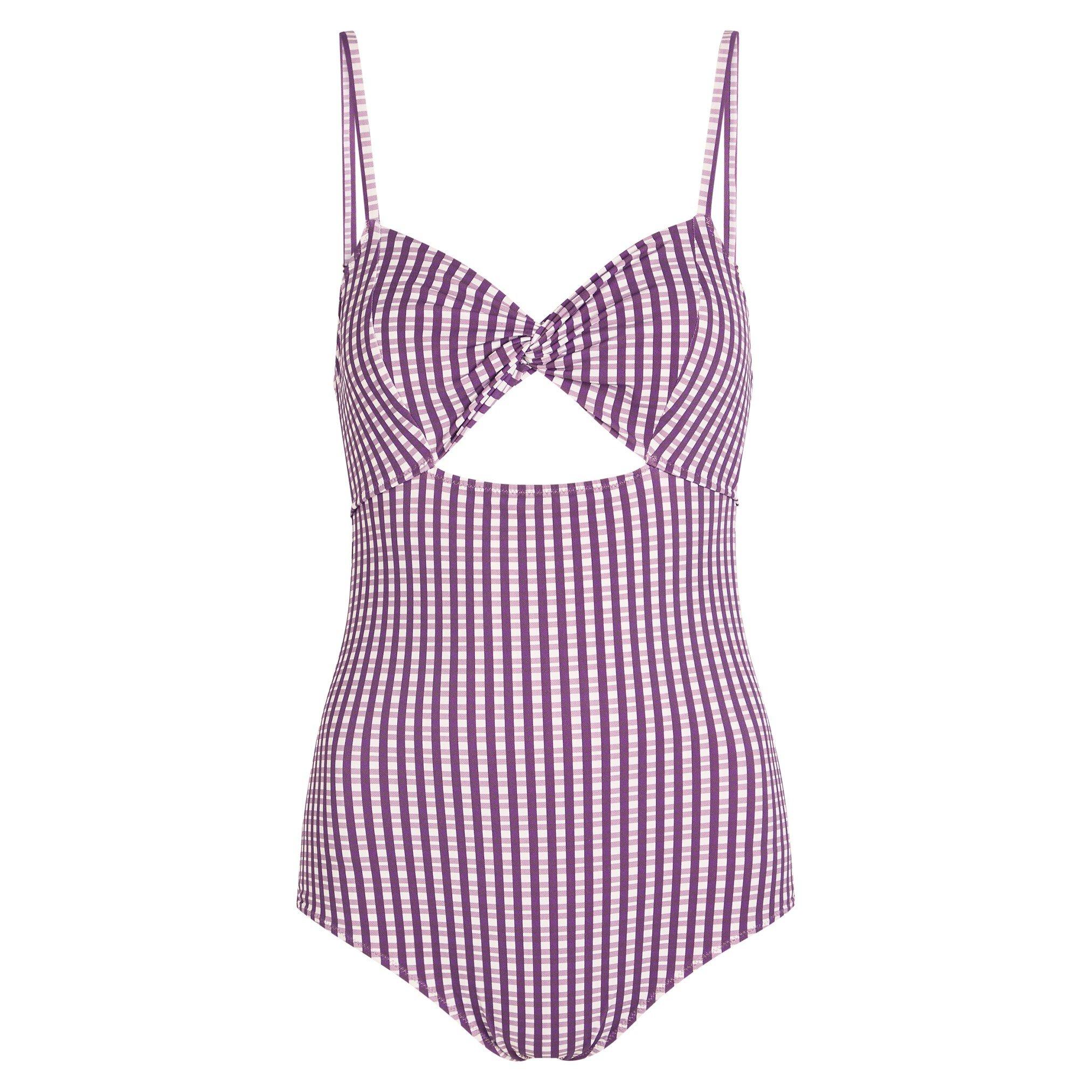 PURPLE AND OTHE - Nounou - ZOE GINGHAM ONE PIECE - 1