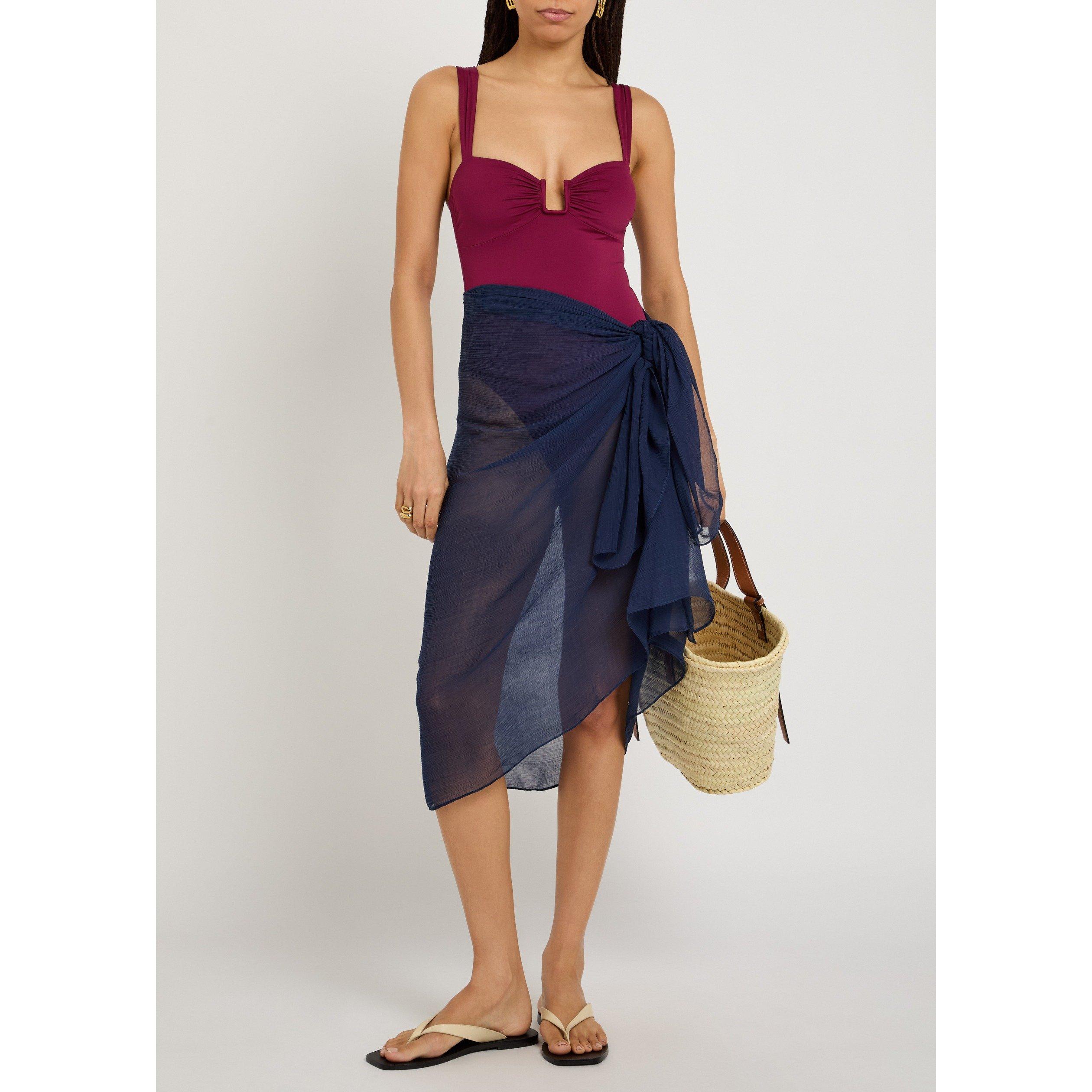 DARK PURPLE - Away That Day - SS CANNES ONE PIECE SWIMSUIT - 5