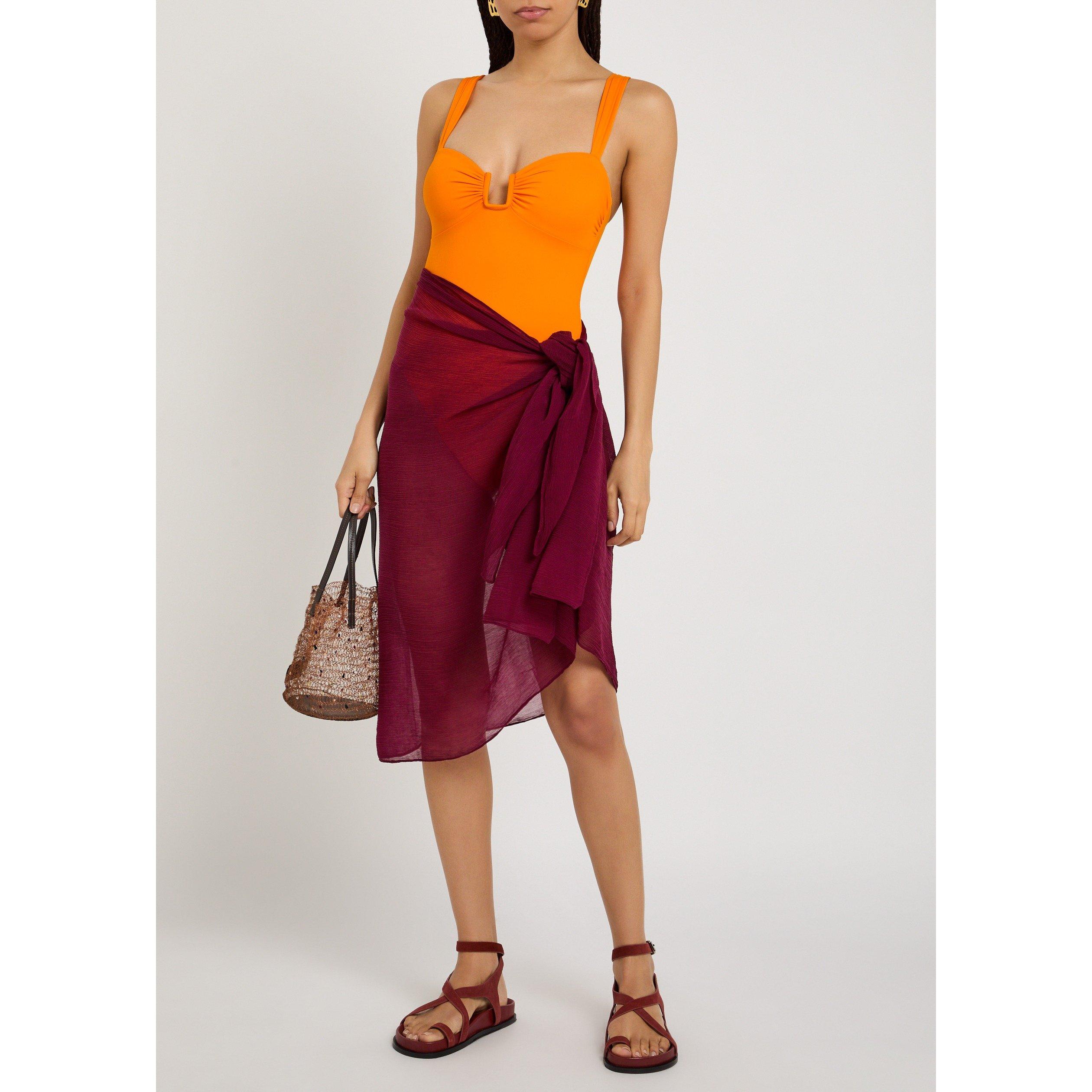 ORANGE - Away That Day - Women's Cannes One-Piece Swimsuit - 5