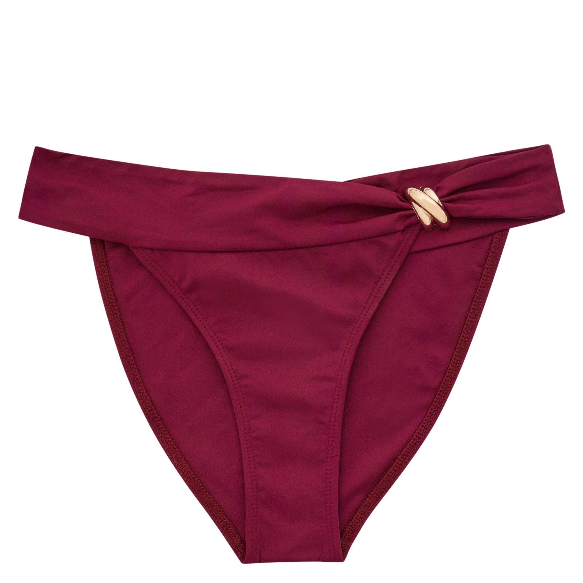 DARK PURPLE - Away That Day - BT FORMENTERA STRPLESS BIKINI