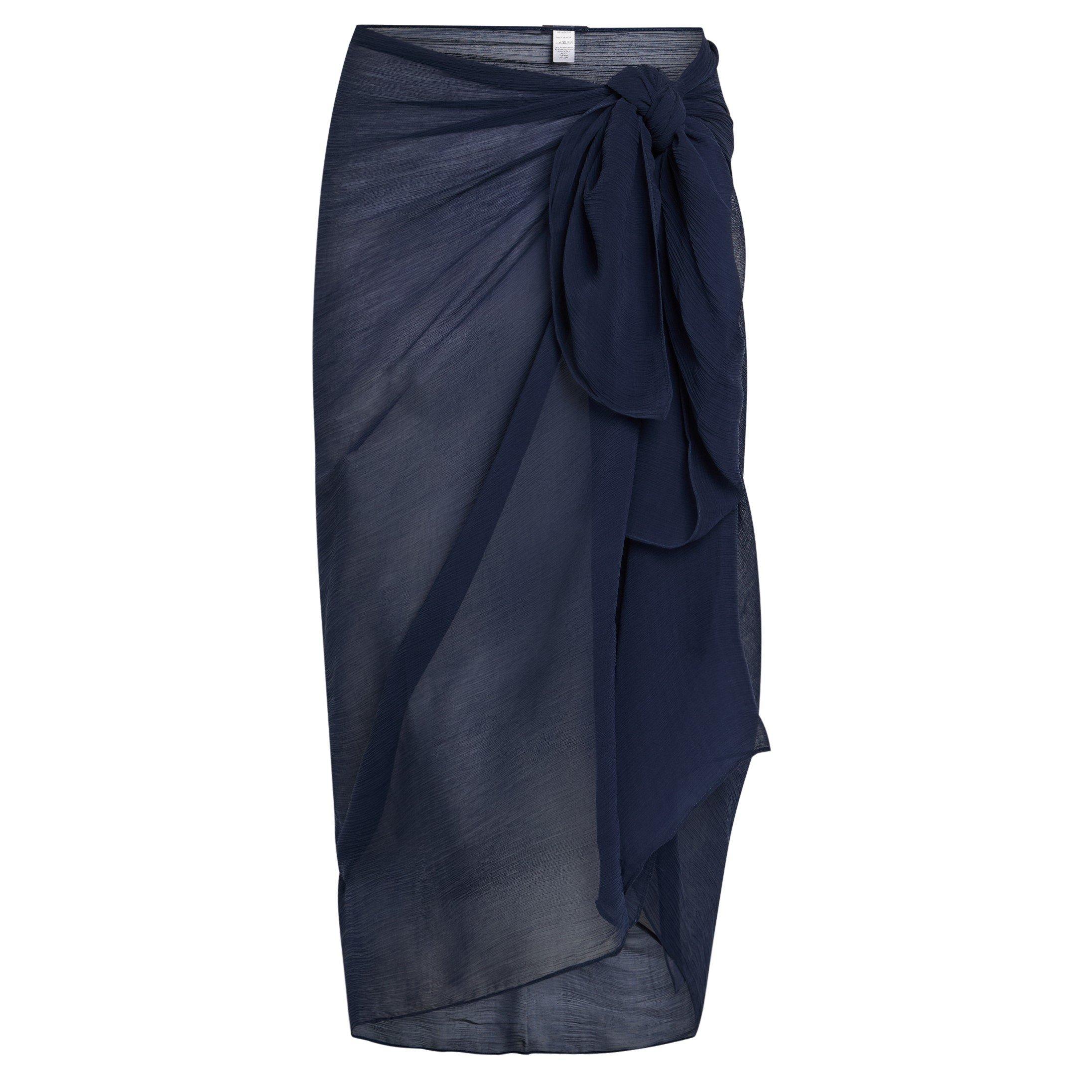 NAVY - Away That Day - Women's Santorini Viscose Sarong - 1