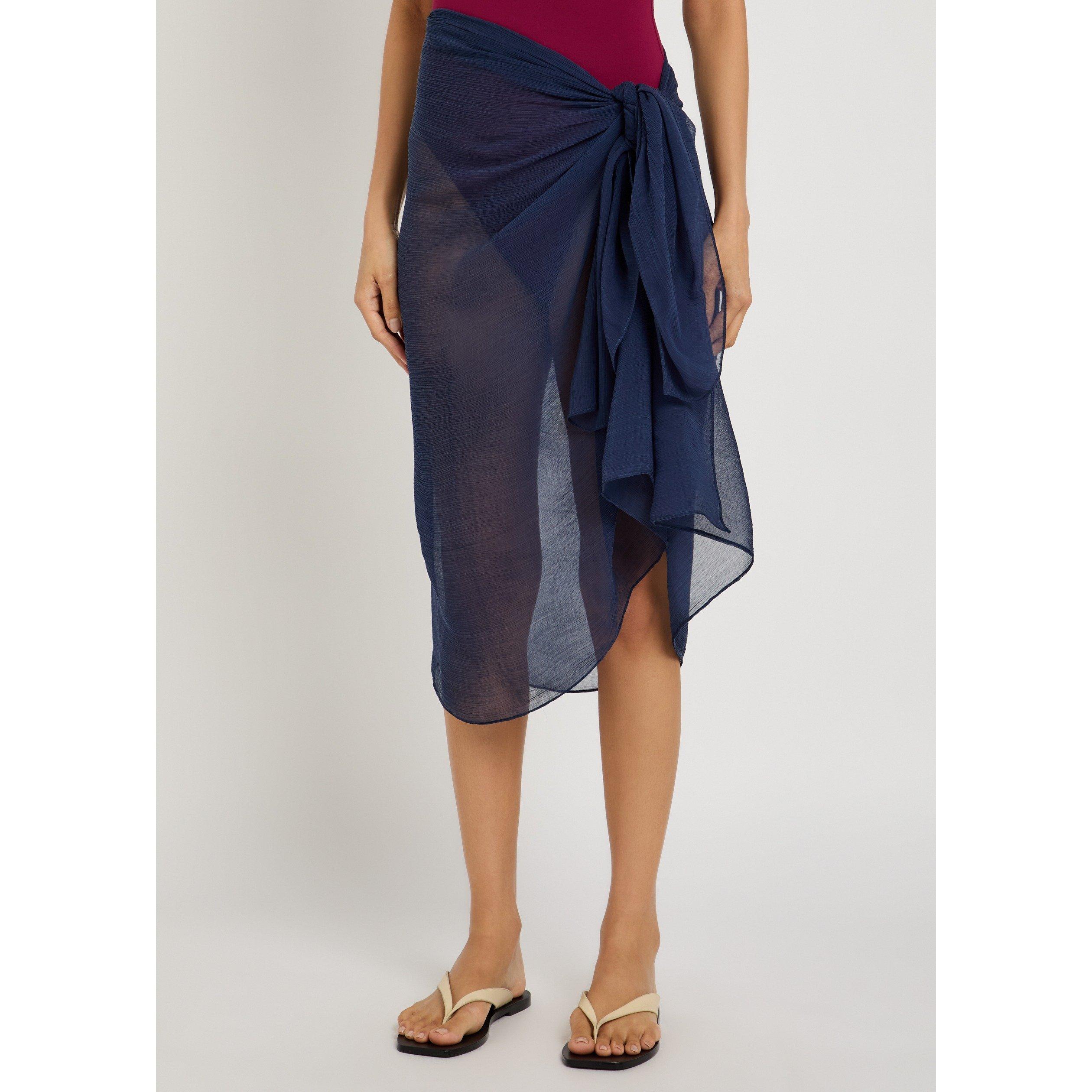 NAVY - Away That Day - Women's Santorini Viscose Sarong - 2