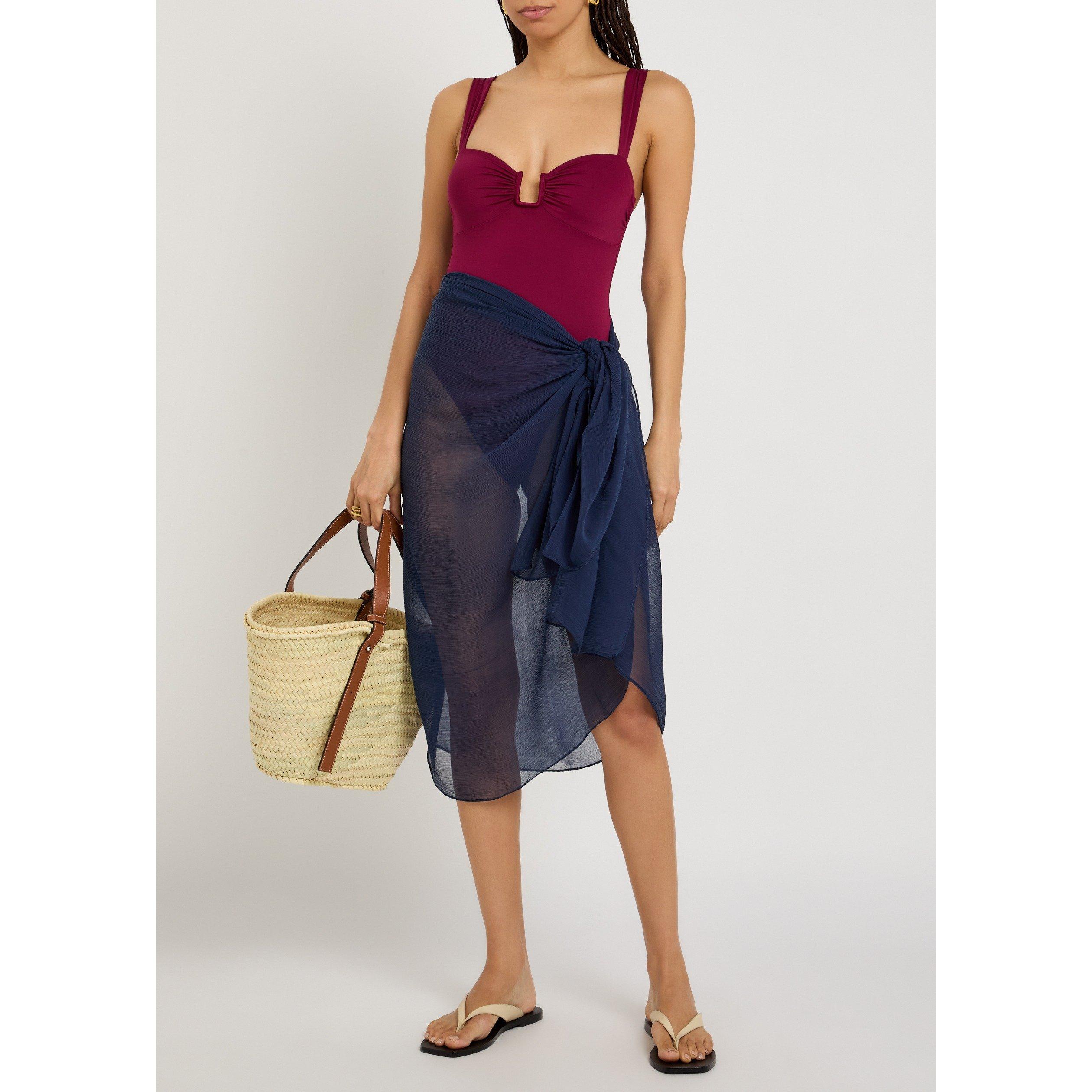 NAVY - Away That Day - Women's Santorini Viscose Sarong - 5