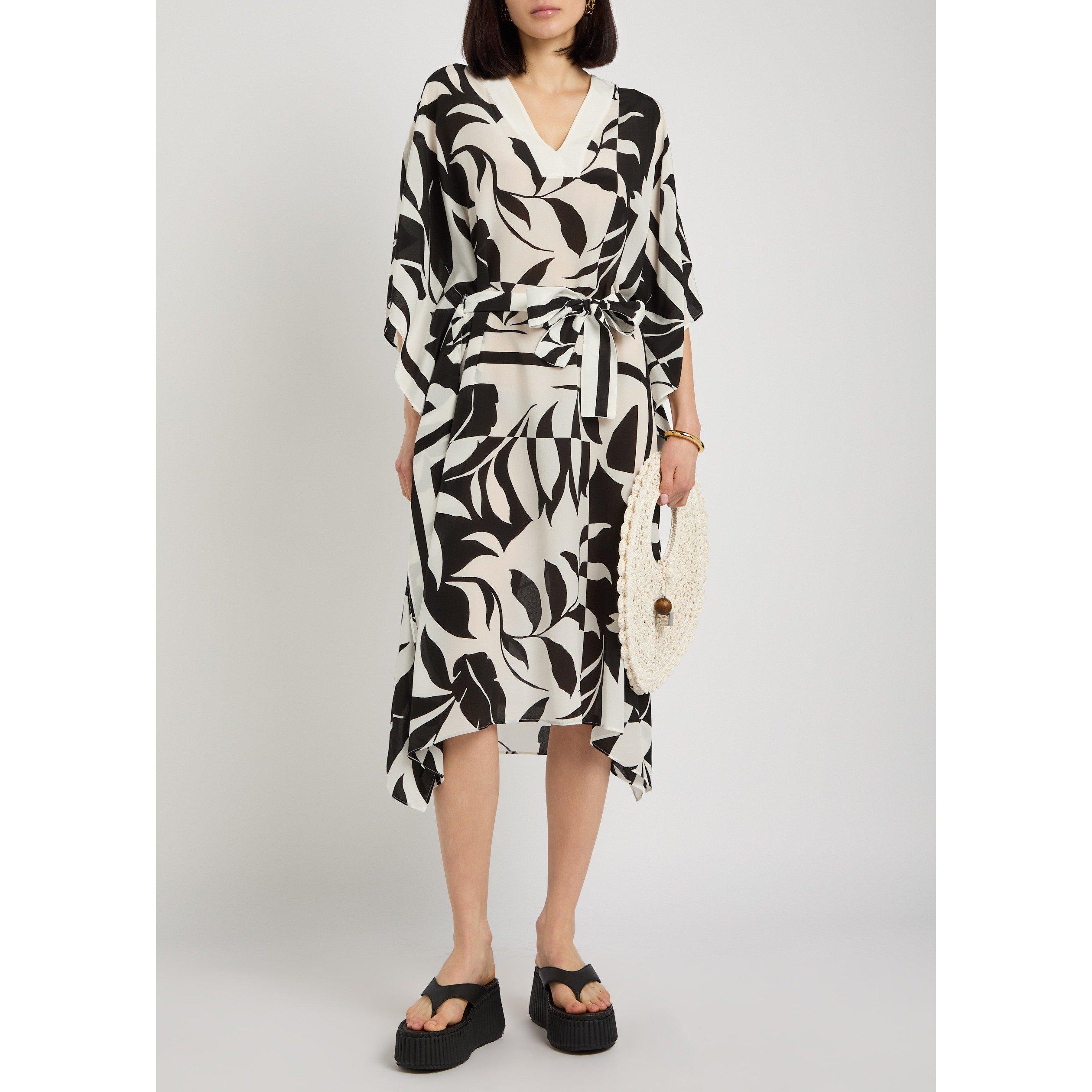 BLACK AND OTHER - Max Mara - K SS BCHLANCIA PRINT KAFTAN - 5