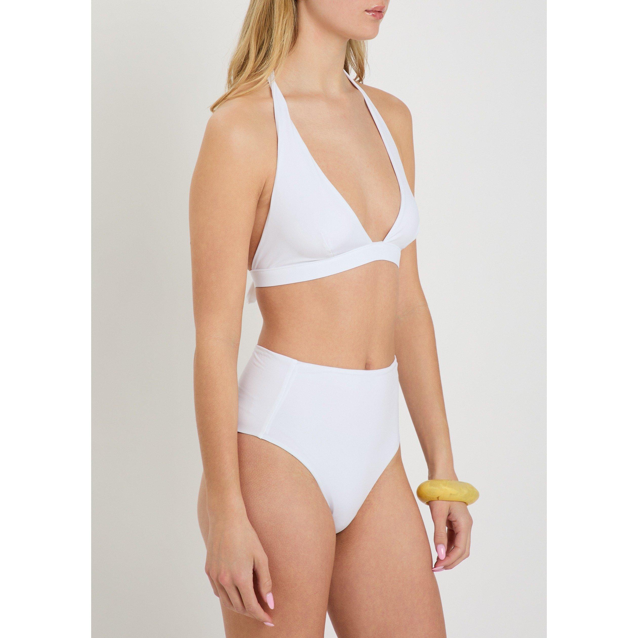 WHITE - Max Mara - BT BCHARIELLA HALTER BIKINI TO - 2