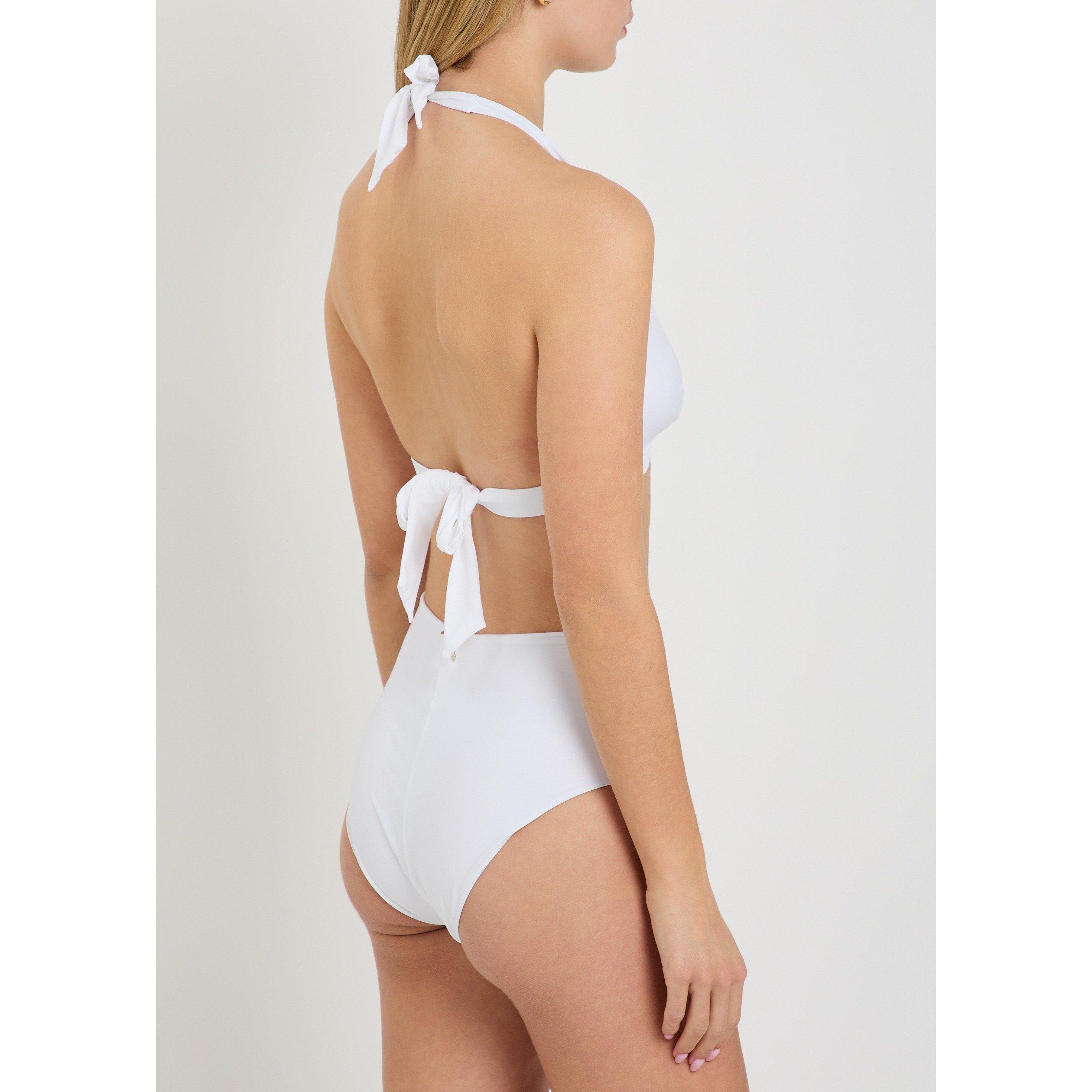 WHITE - Max Mara - BT BCHARIELLA HALTER BIKINI TO - 3