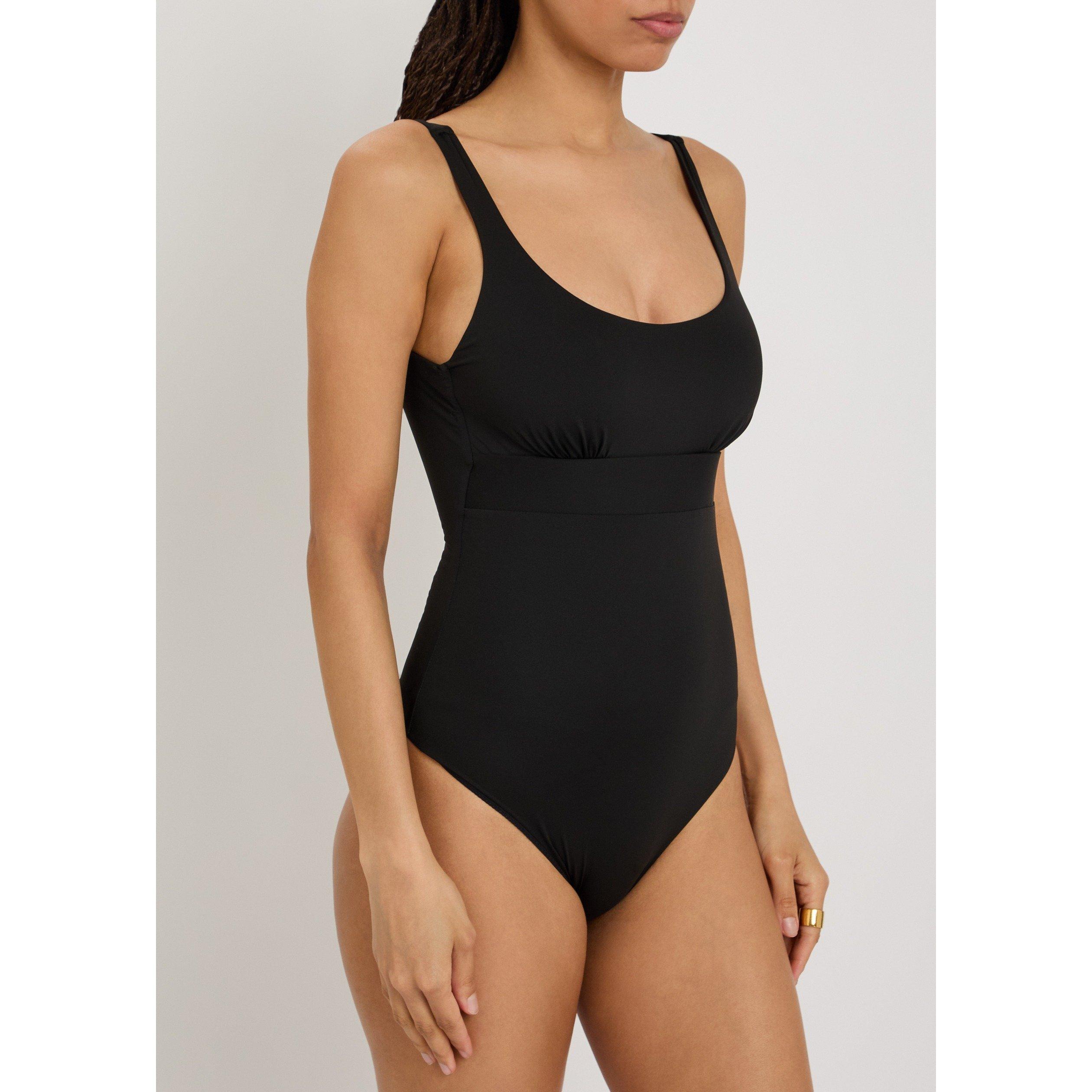 BLACK - Max Mara - 1PC BCHCAMILLA SCOOP SWIMSUIT - 2