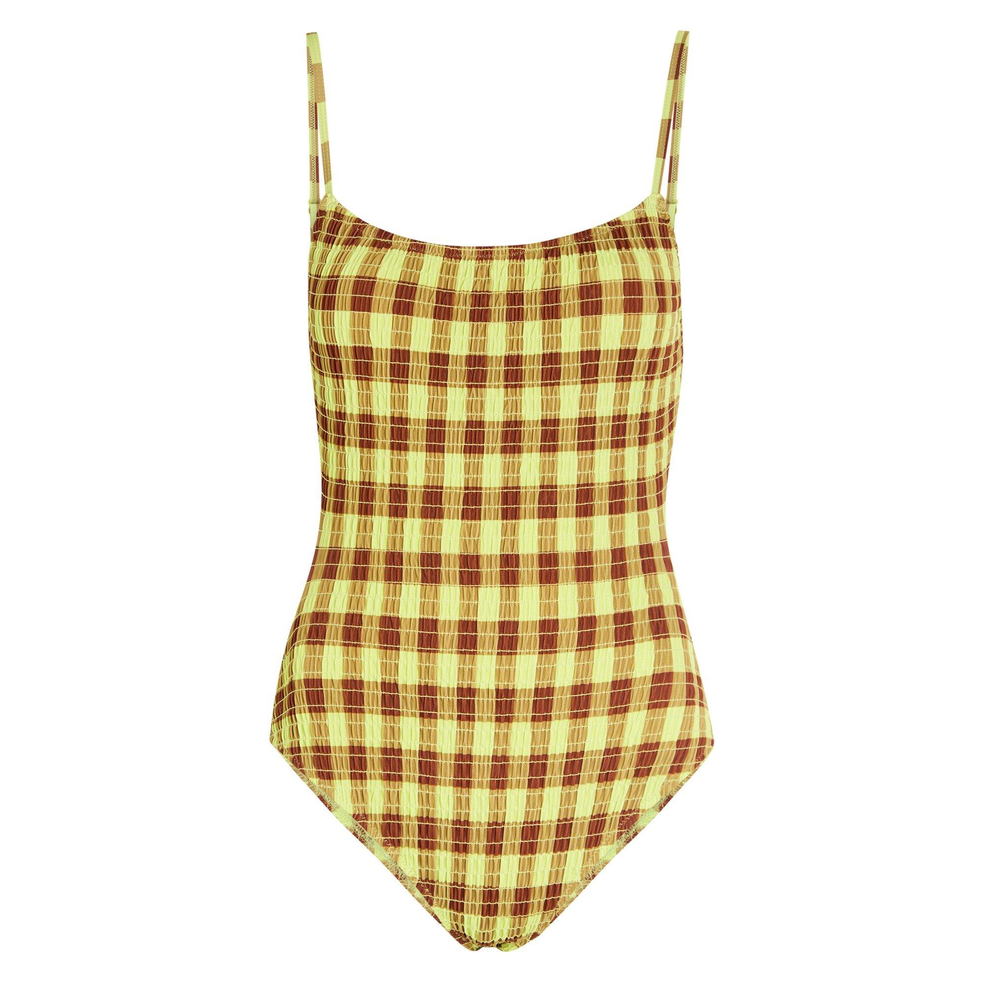 GREEN AND OTHER - Damson Madder - S LILIBET SWIMSUIT