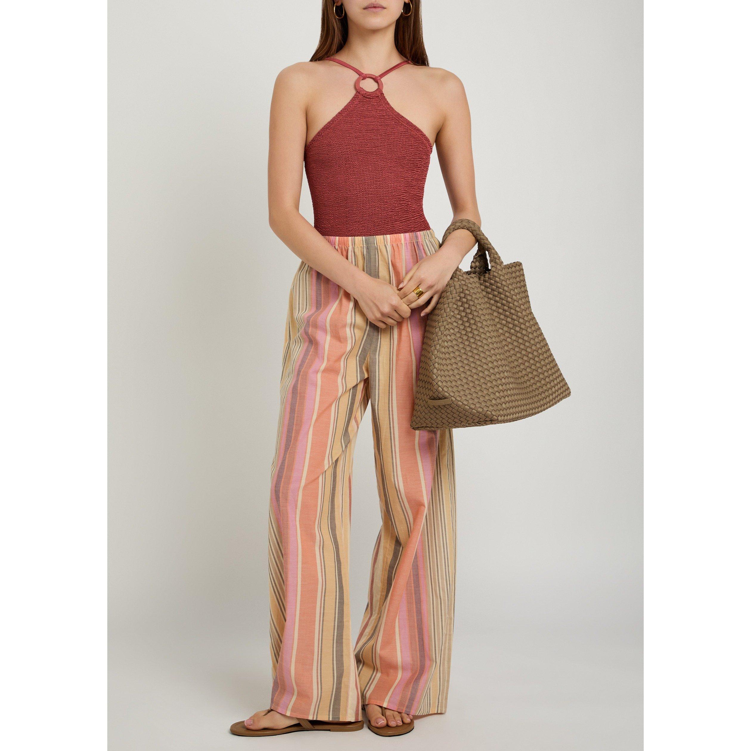 PINK - Hunza G - JASMINE SWIM W FABRIC HOOP - 5