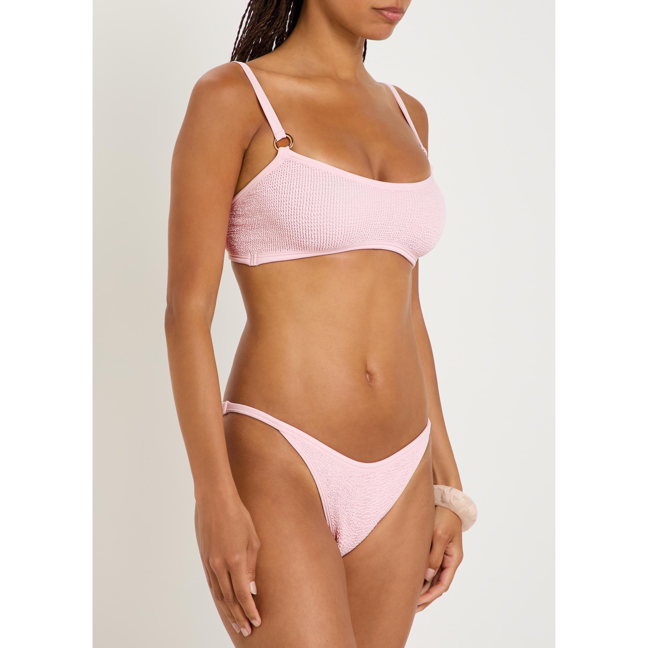 LIGHT PINK - Hunza G - Women's Iris Bikini Set - 2