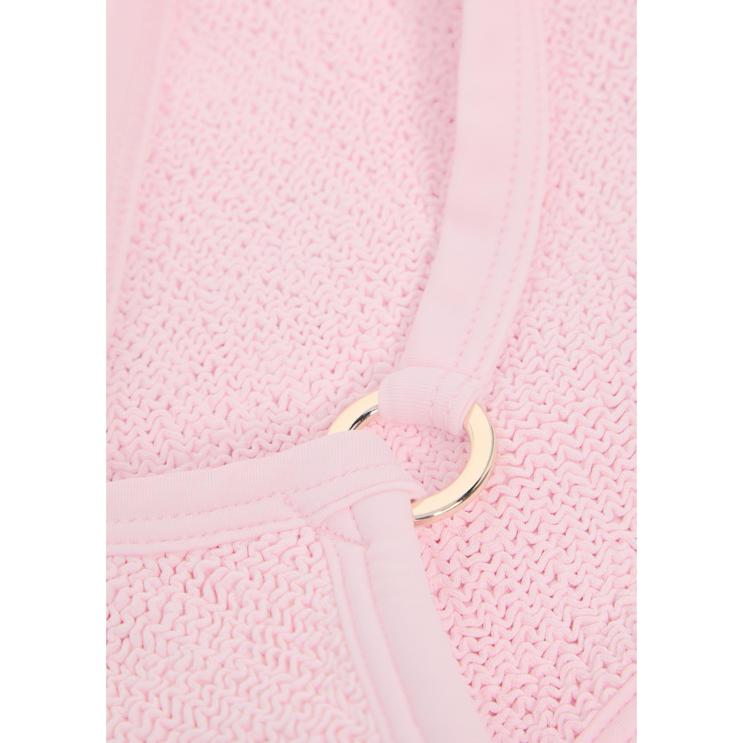 LIGHT PINK - Hunza G - Women's Iris Bikini Set - 4
