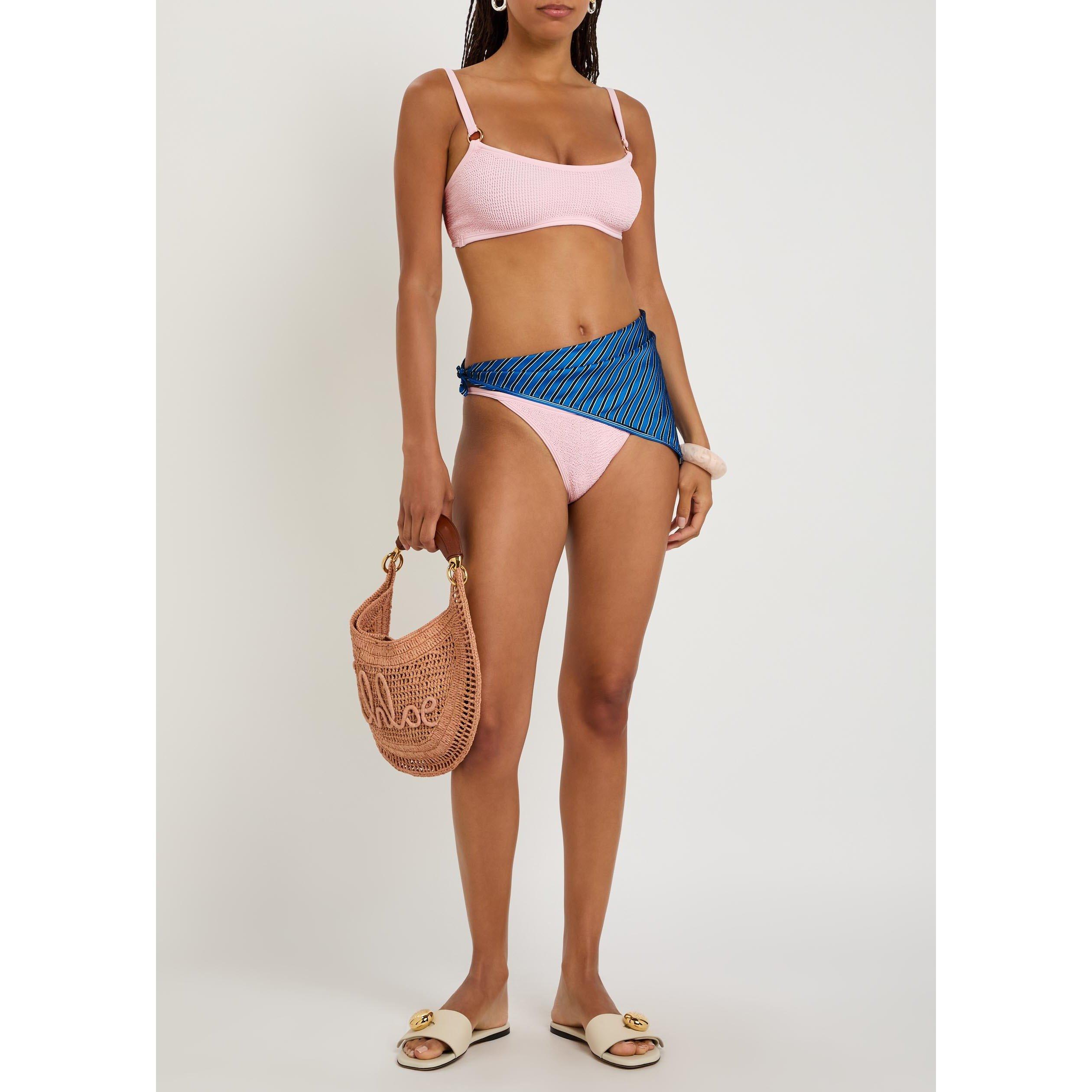 LIGHT PINK - Hunza G - Women's Iris Bikini Set - 5