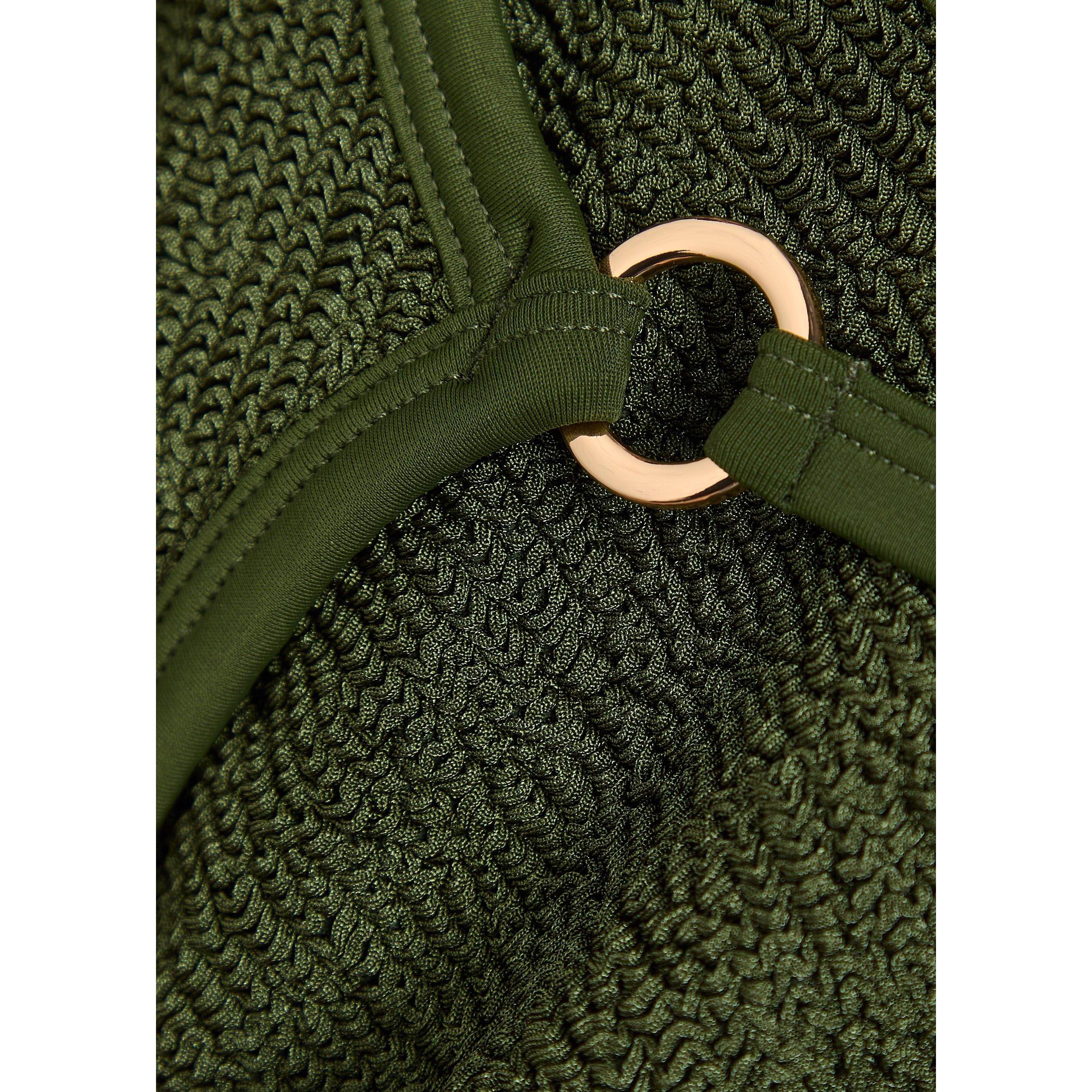 KHAKI - Hunza G - Women's Iris Bikini Set - 4