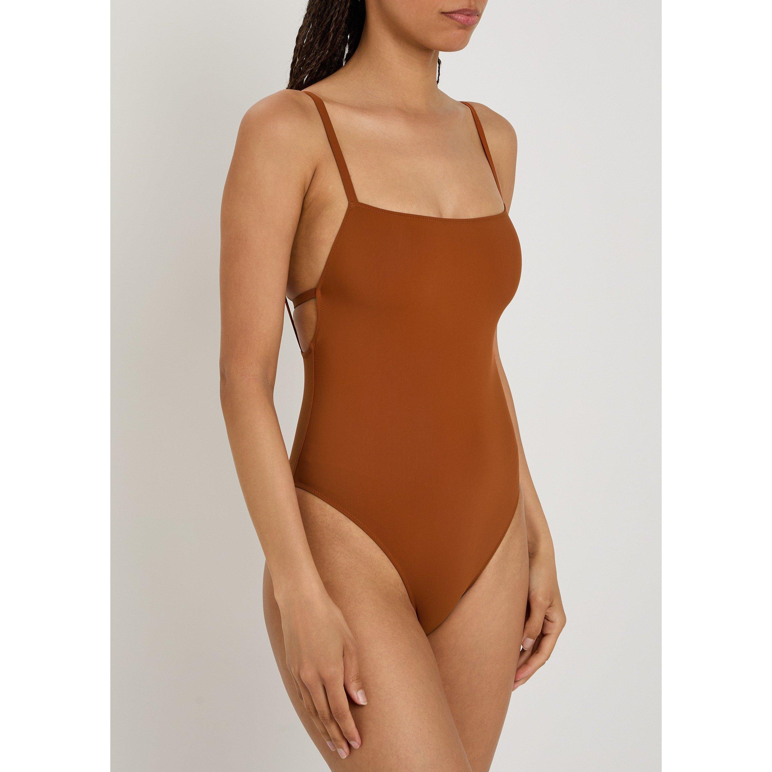 TERRACOTTA - Lido - Women's Tre High Leg One-Piece Swimsuit - 2