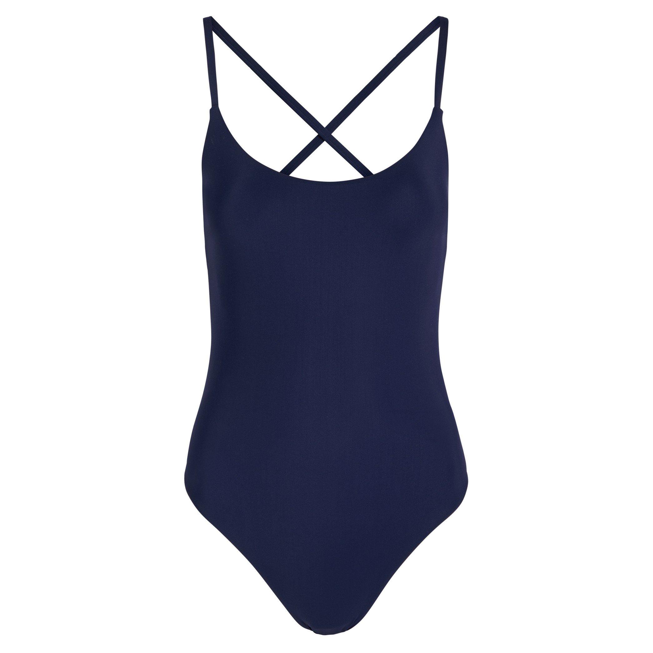 NAVY - Lido - SS UNO CROSS BK SWIMSUIT