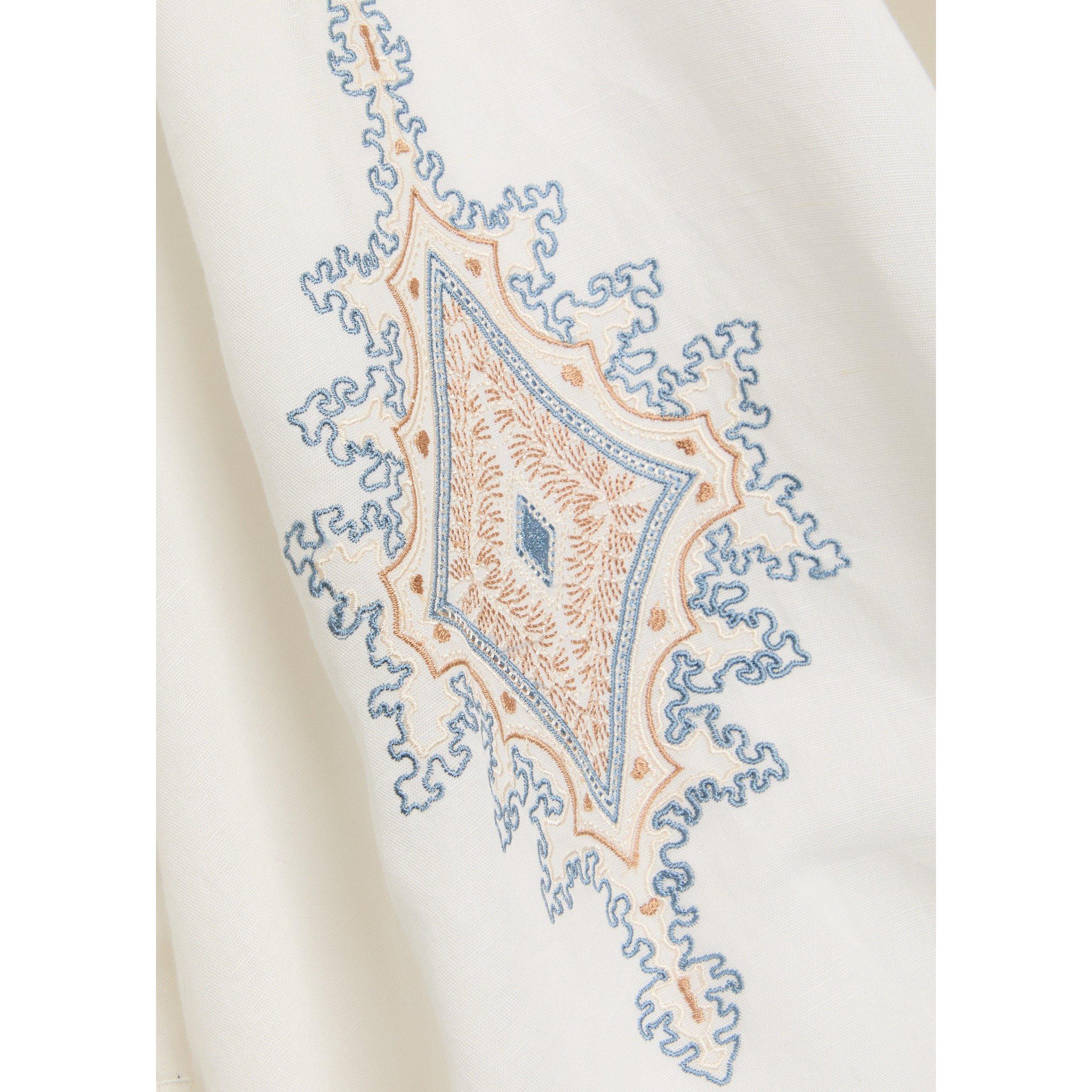 WHITE - Emporio Sirenuse - LD JENNA 1 KAFTAN MERIDANA EMB - 4