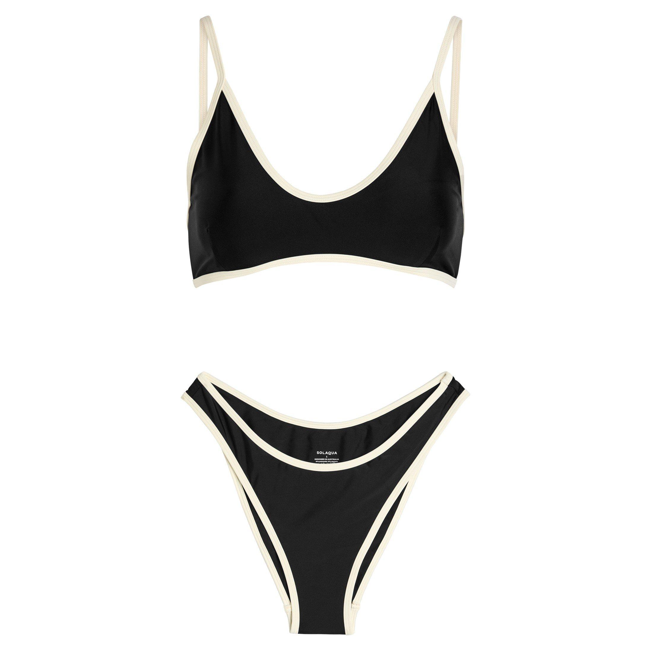 BLACK AND OTHER - Solaqua - B SWIM IV 90S BRIEF BIKINI