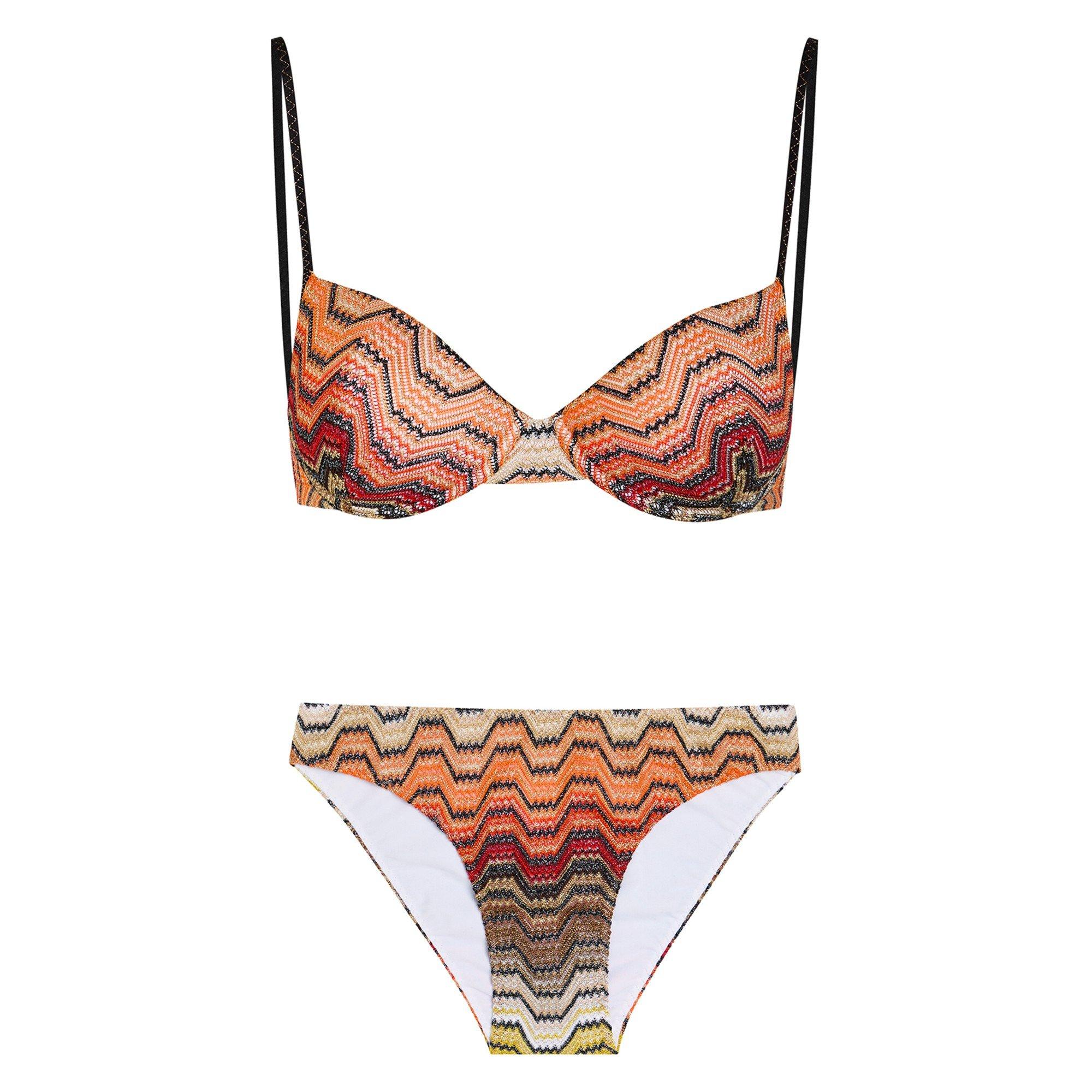 BLACK AND OTHER - Missoni - BIKINI W UW CUPS CLASSIC BTM - 1