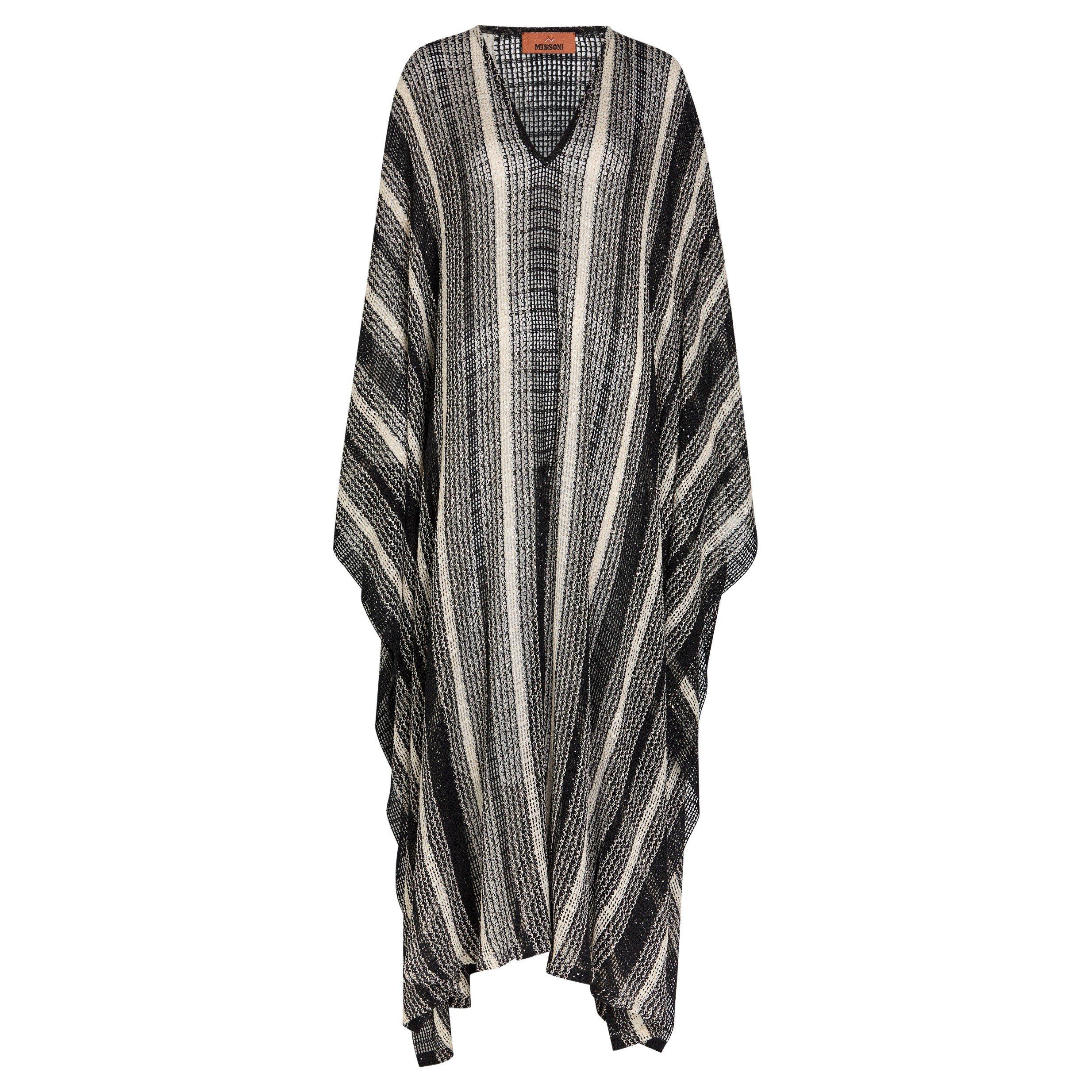 Missoni Women's Striped V-Neck Cotton Kaftan
