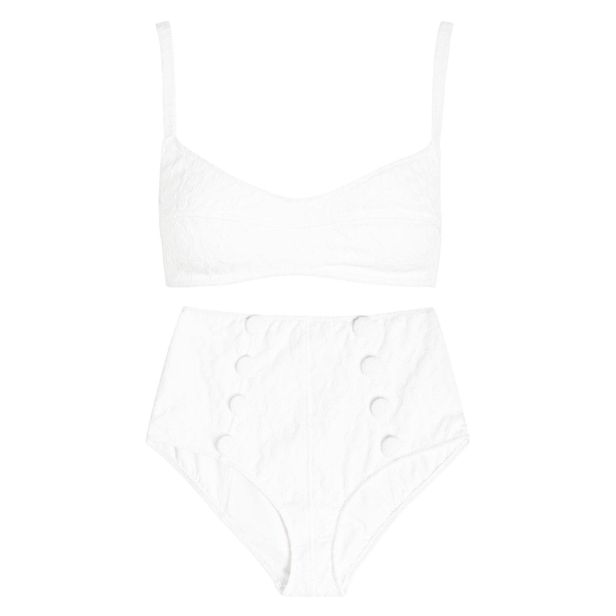WHITE - Lisa Marie Fernandez - B BALCONETTE HIGH-WAIST B