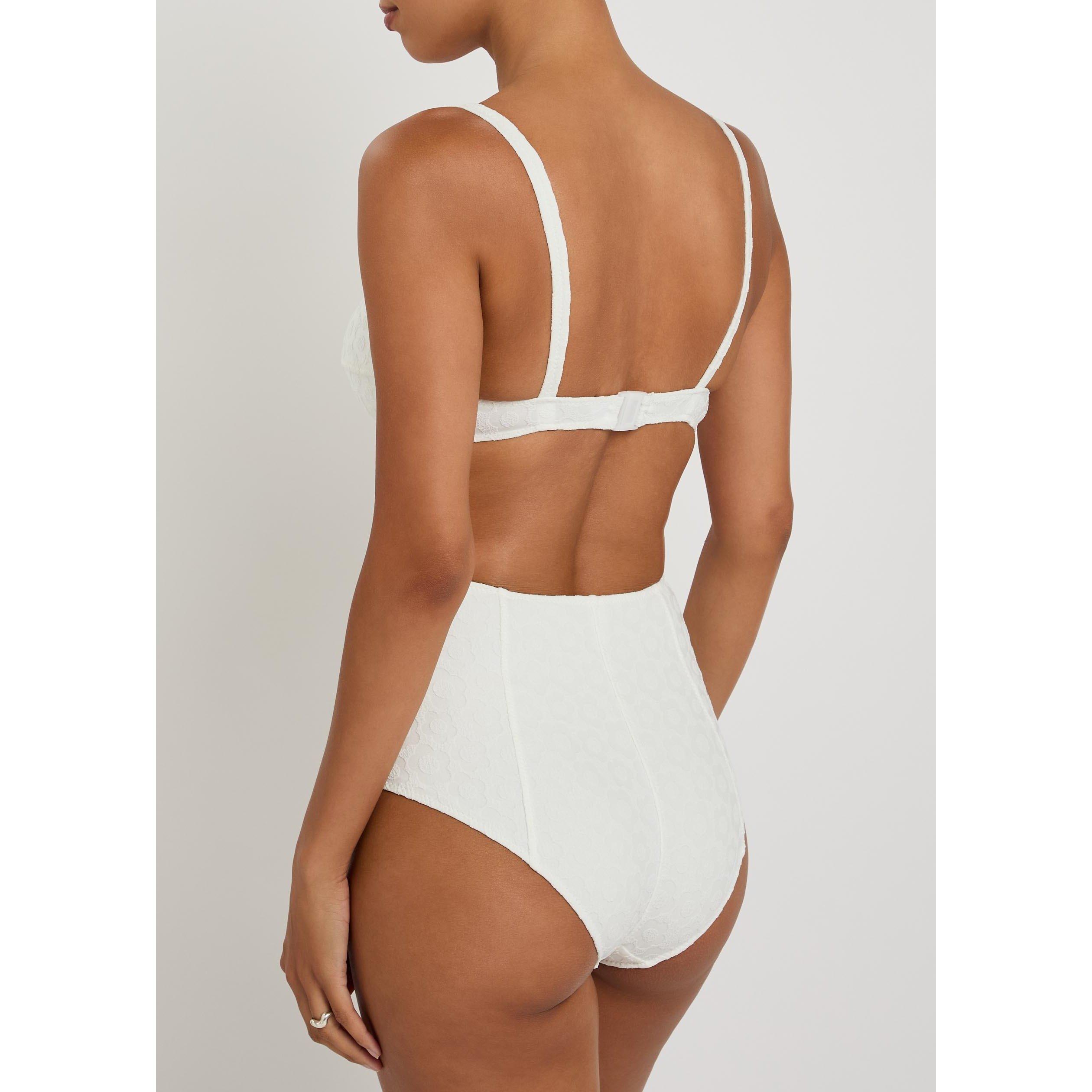 WHITE - Lisa Marie Fernandez - B BALCONETTE HIGH-WAIST BIKINI - 3