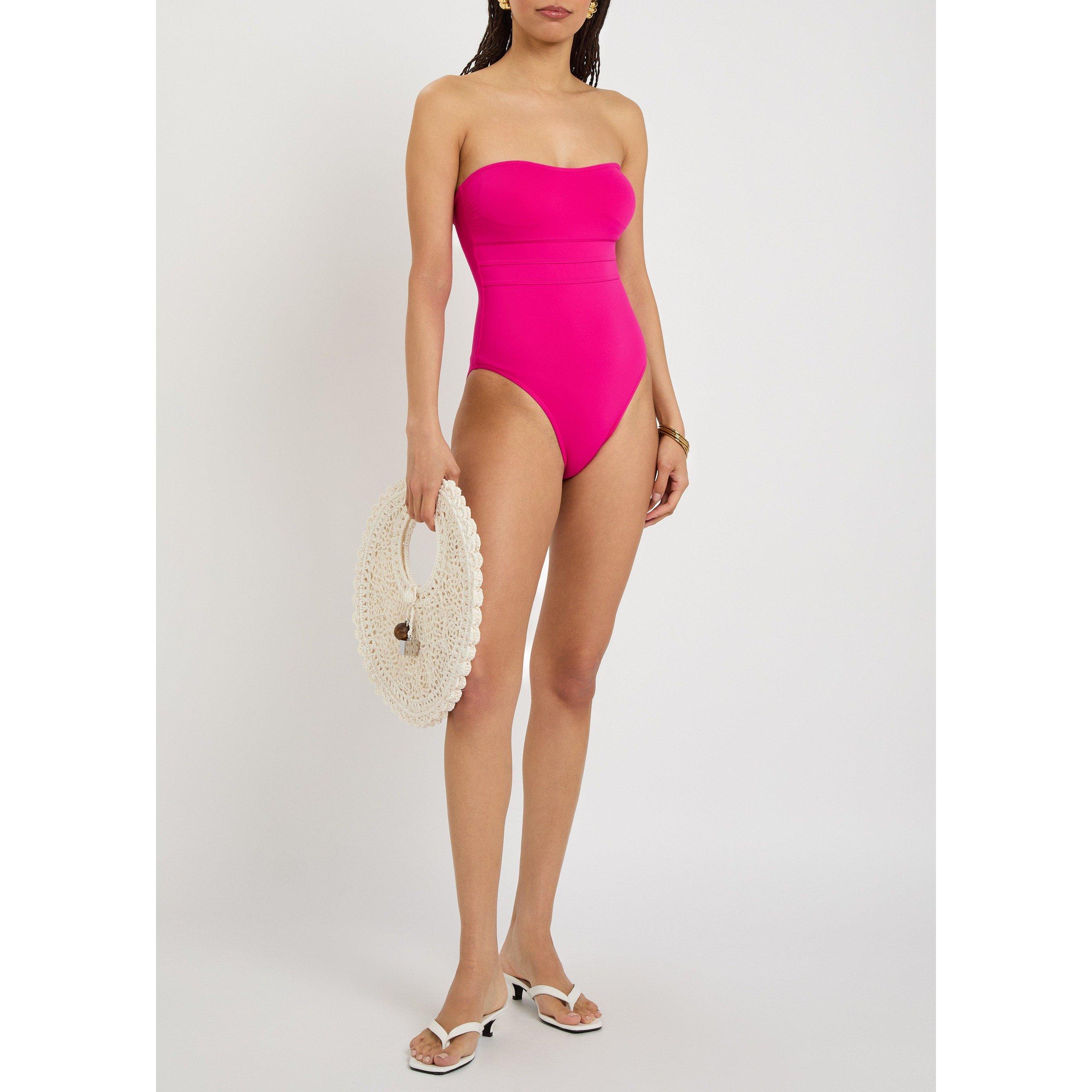 PINK - Melissa Odabash - SS LATINA STRAPLESS SWIMSUIT - 6