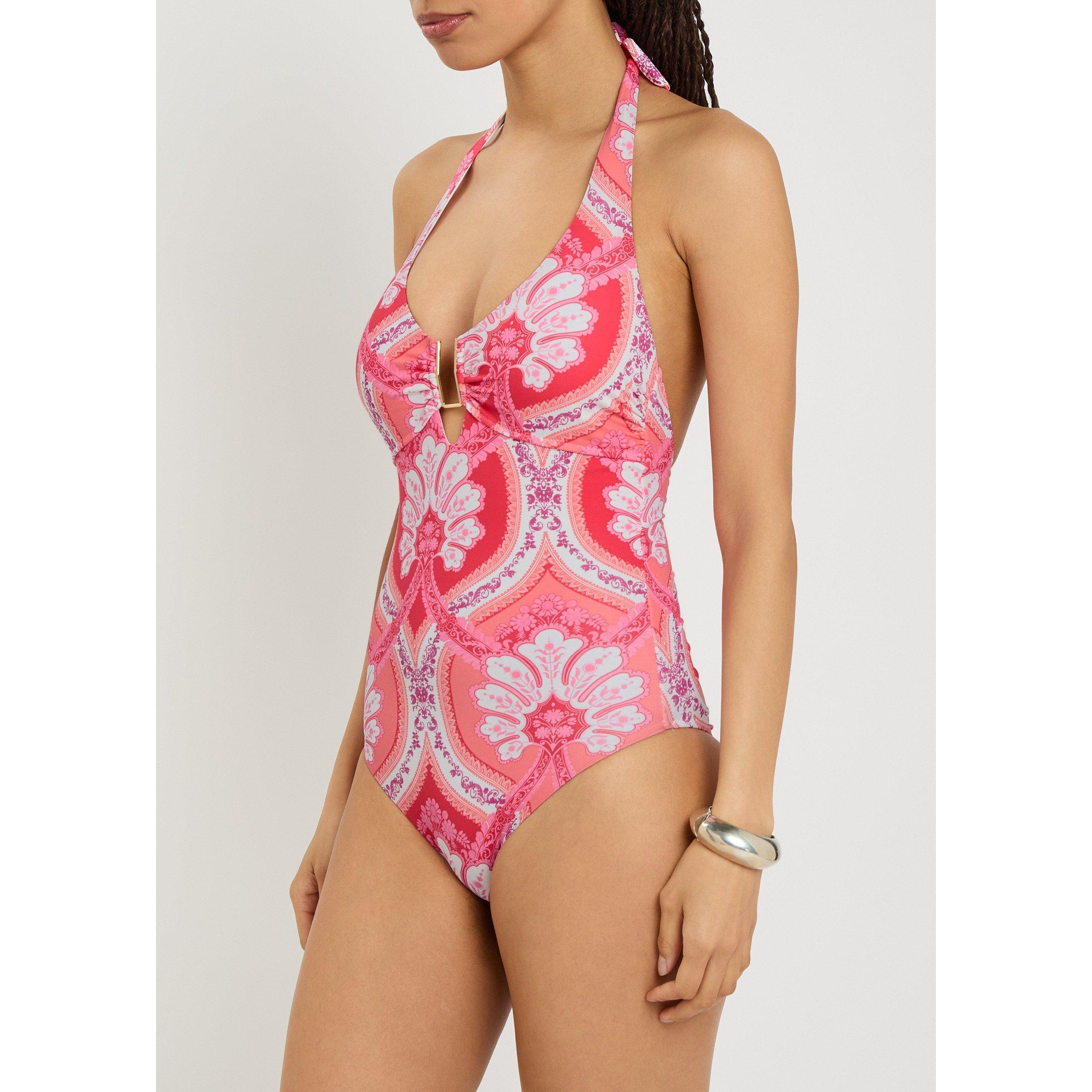 PINK AND OTHER - Melissa Odabash - Women's Tampa Printed One-Piece Swimsuit - 2
