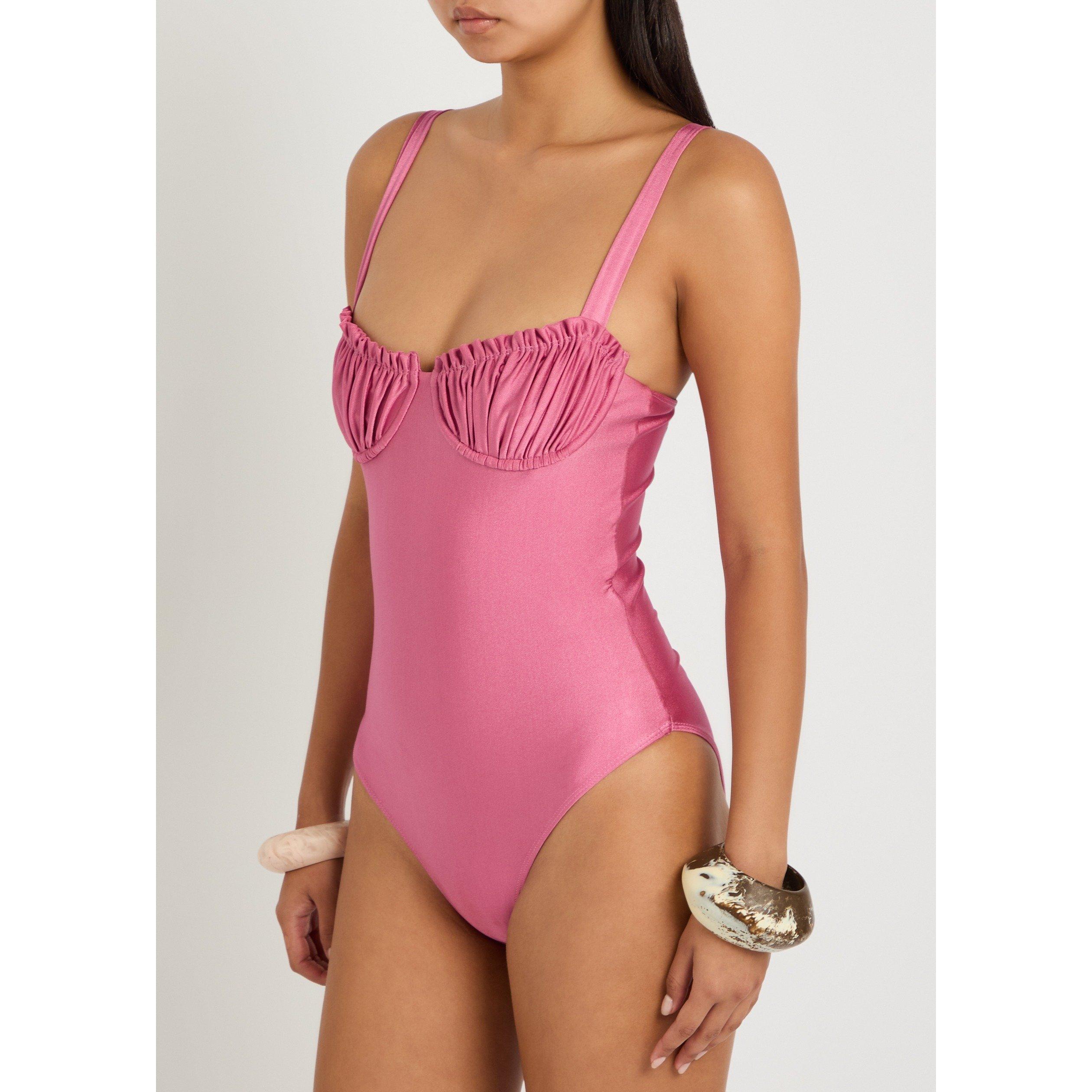 PINK - Faithfull The Brand - Women's Tavia One-Piece Swimsuit - 2